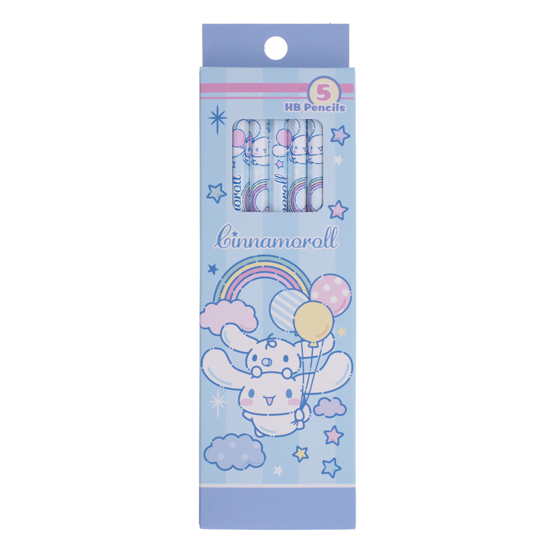 Cinnamoroll 5支裝 六角形鉛筆 9-7531-18
