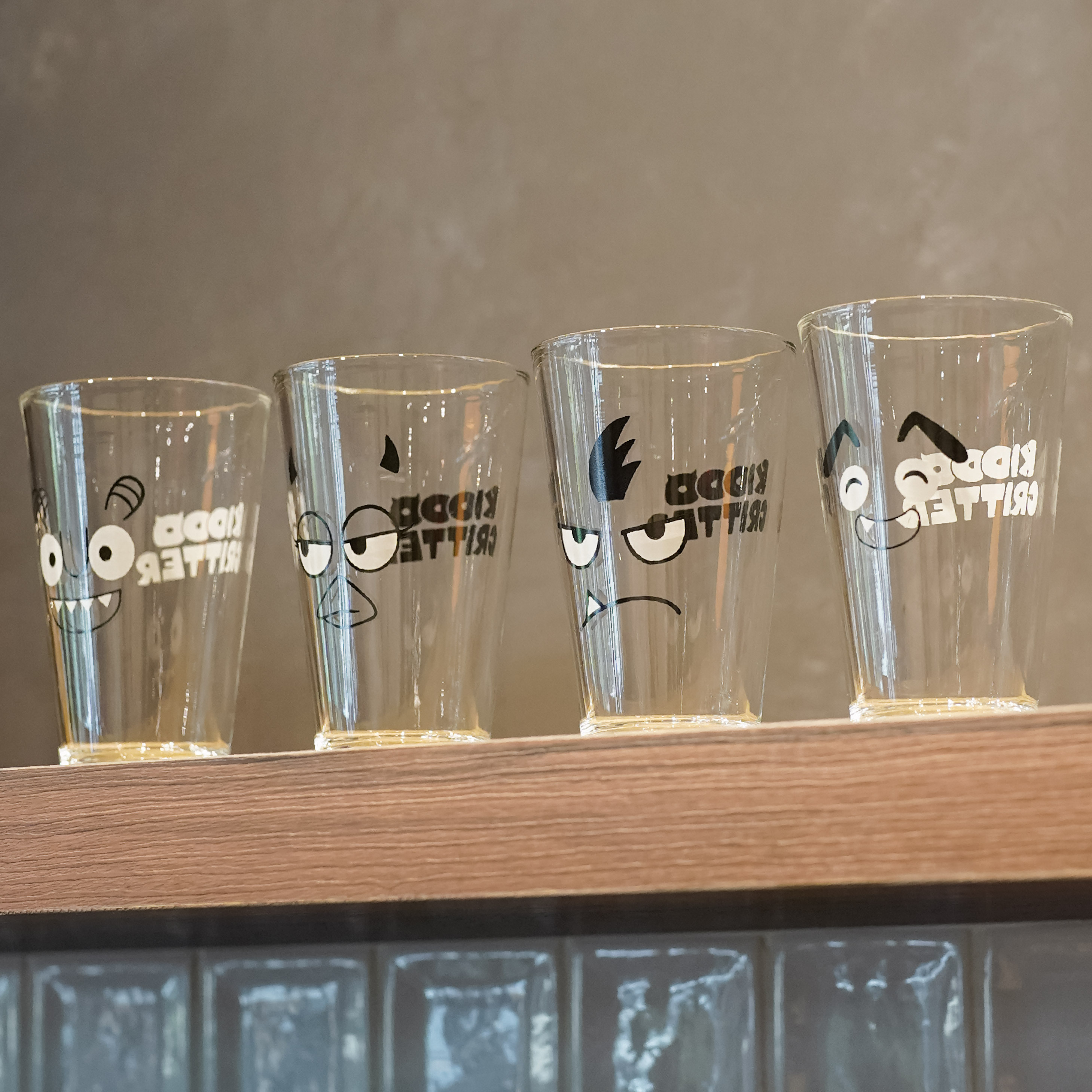KIDDO CRITTER 玻璃杯