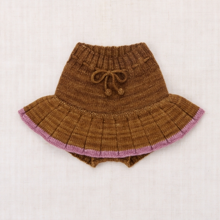 Misha & Puff 針織短褲裙 Skating Pond Skirt - Nutmeg