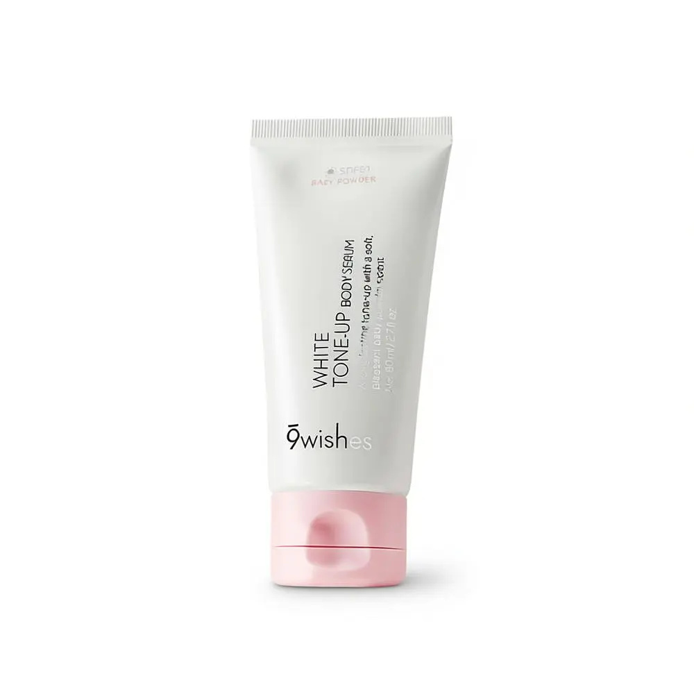 9WISHES 美白美肌極致水感提亮寶寶粉香身體精華 80ml