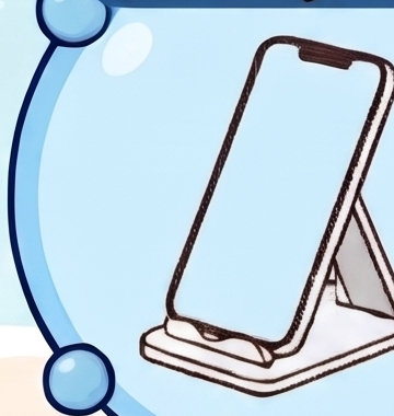折疊無線充電支架