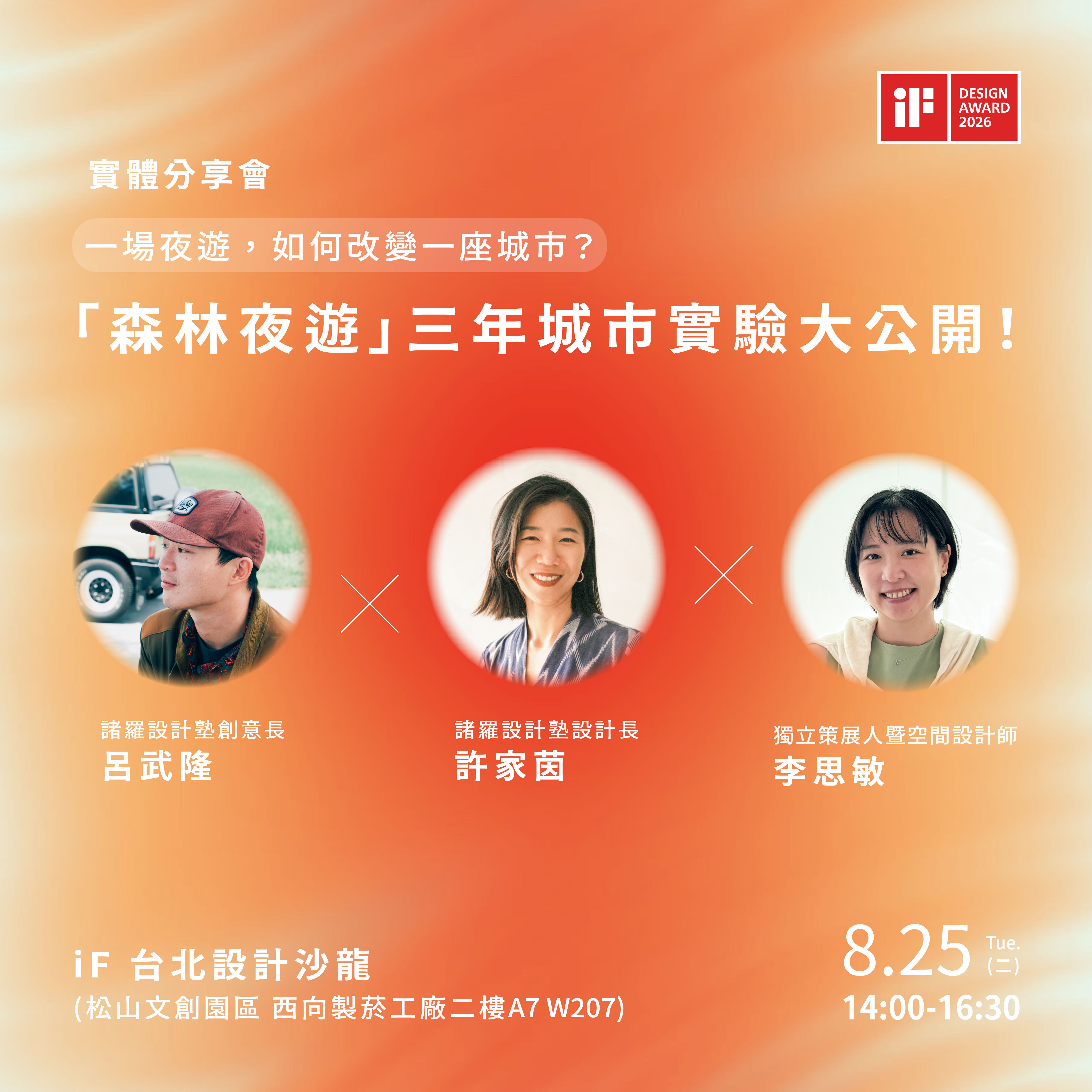 一場夜遊，如何改變一座城市？「森林夜遊」三年城市實驗大公開！