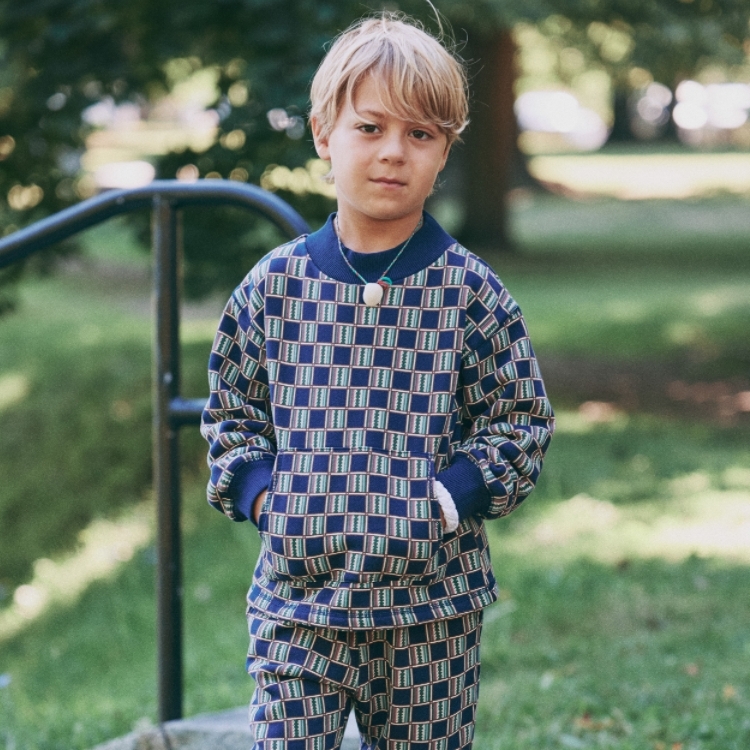 Misha & Puff 方塊半高領衛衣 Roo Sweatshirt - Astronomy Library