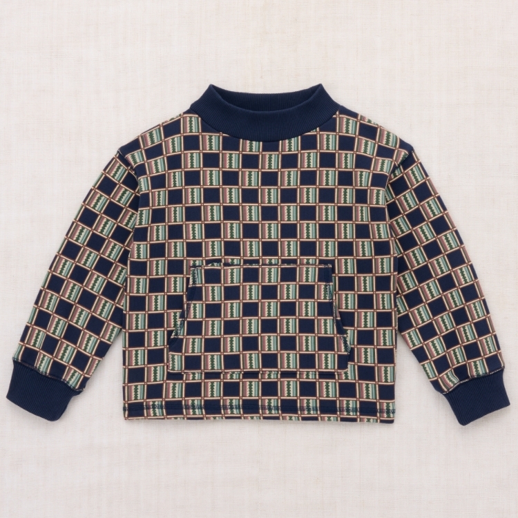 Misha & Puff 方塊半高領衛衣 Roo Sweatshirt - Astronomy Library