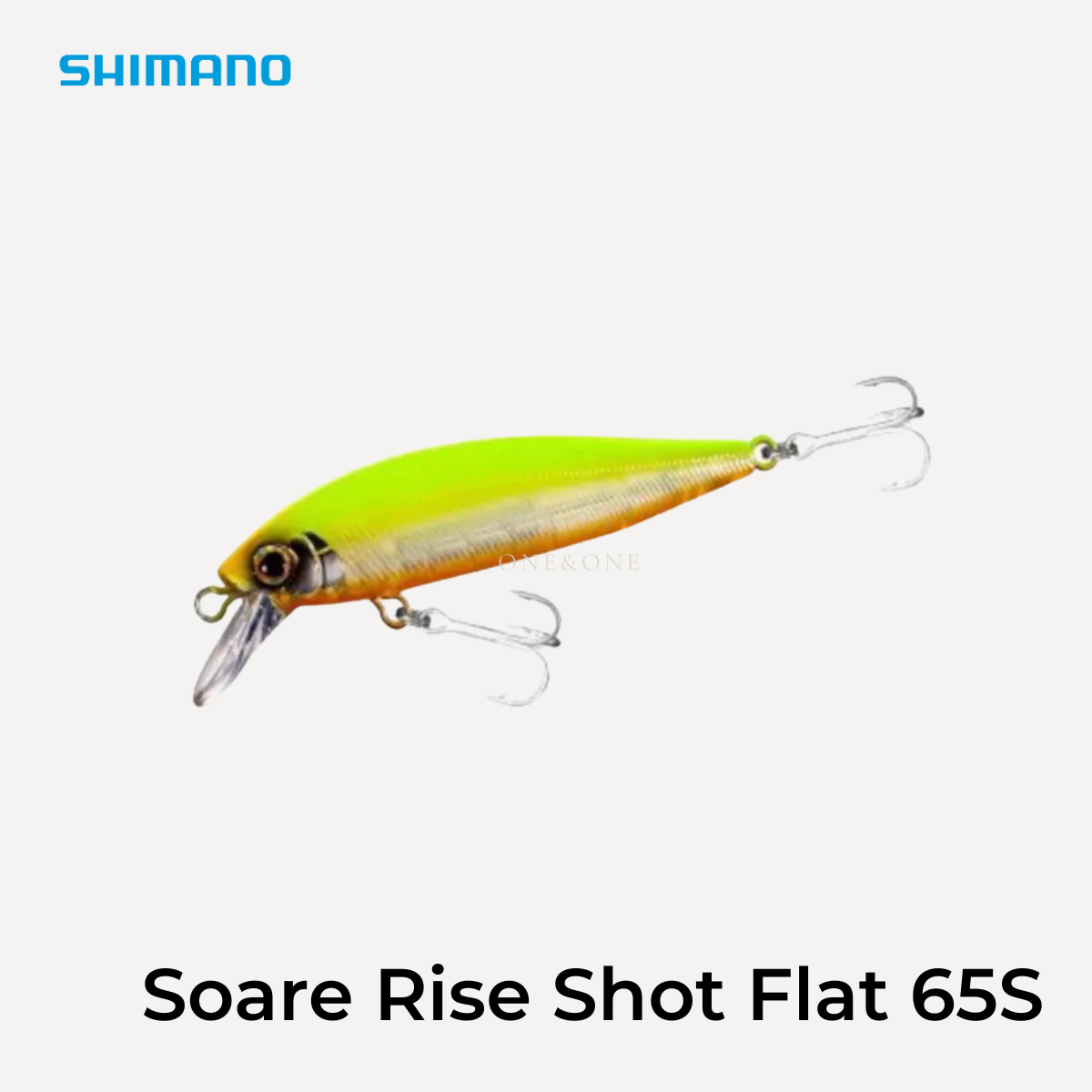 SHIMANO SOARE Rise Shot Flat 65S JET BOOST 沉水米諾