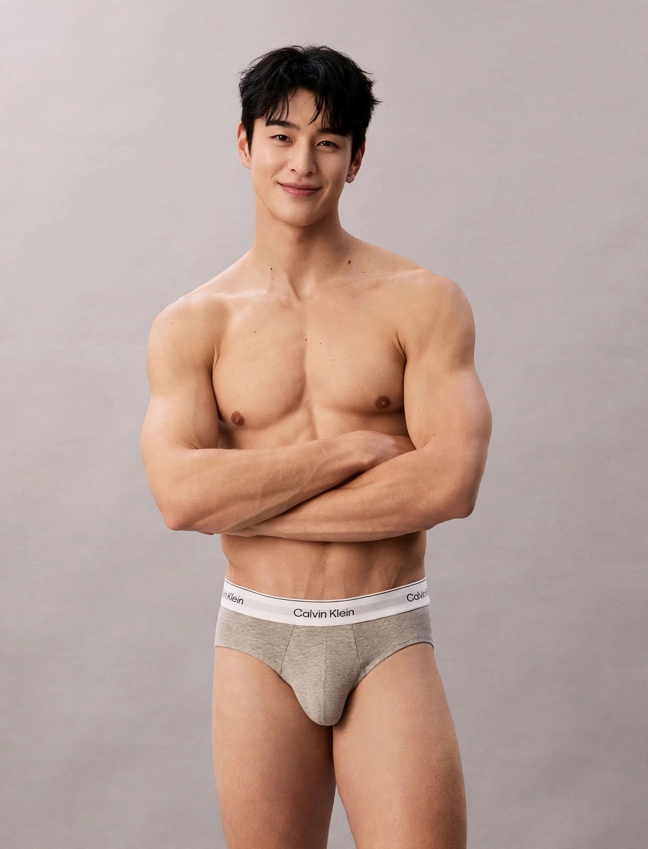 Calvin Klein Icon Cotton Strecth 男性三角褲 (NB4388-MP1) (3入組)