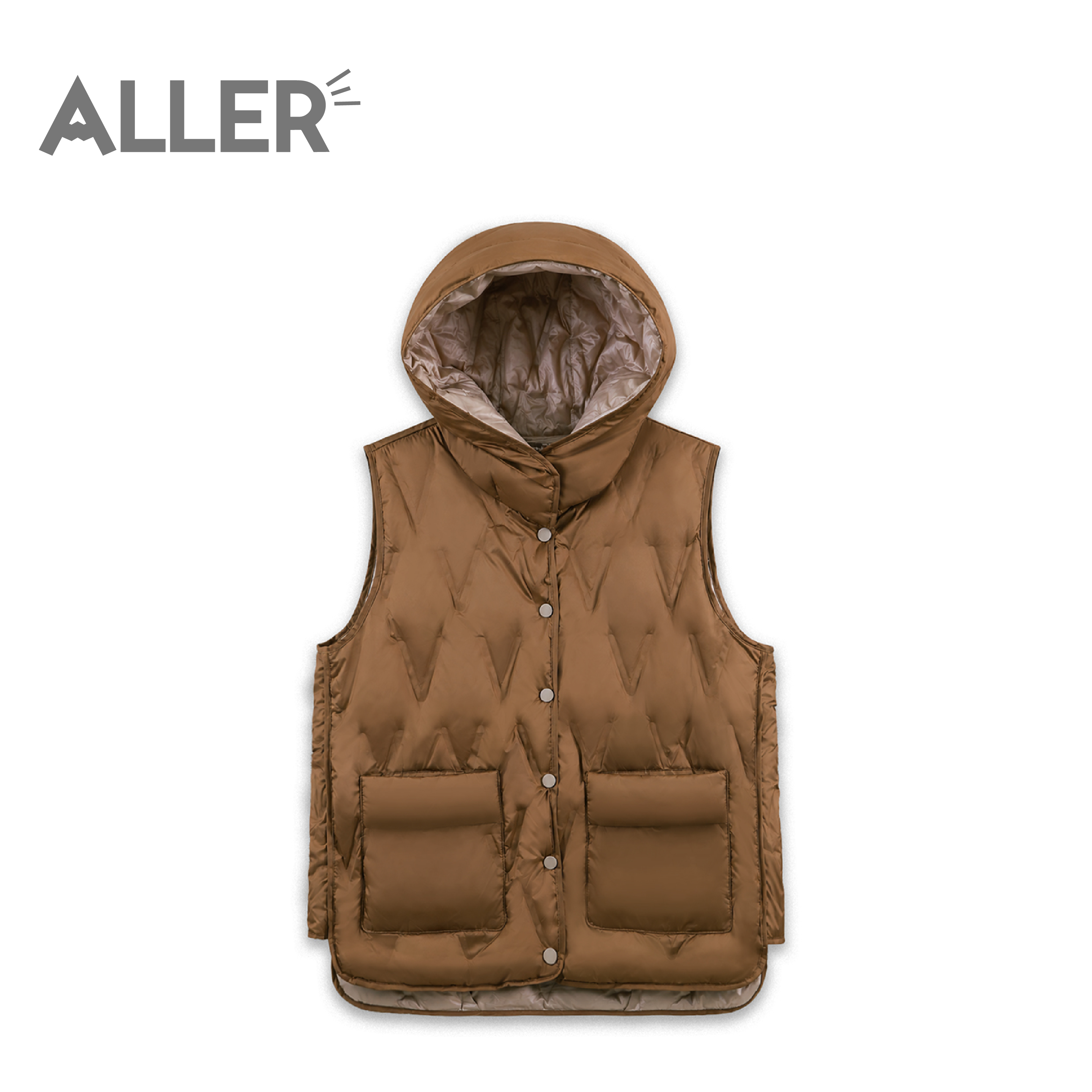 ALLER F.S. 雙面羽絨背心 女款 (4色) 00AL90313B