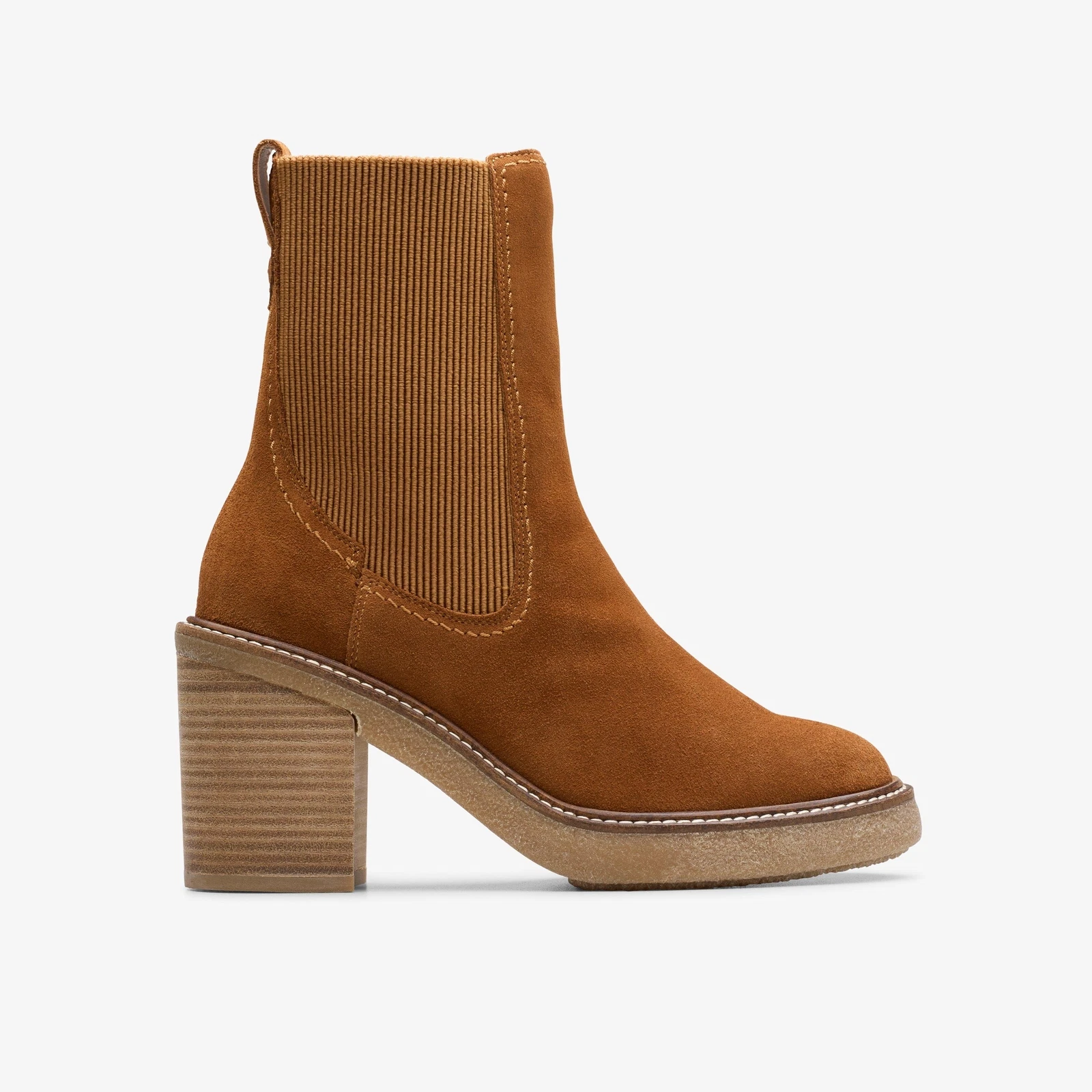 【預購】CLARKS H082001 Cassiano 麂皮高筒靴 (啡色)