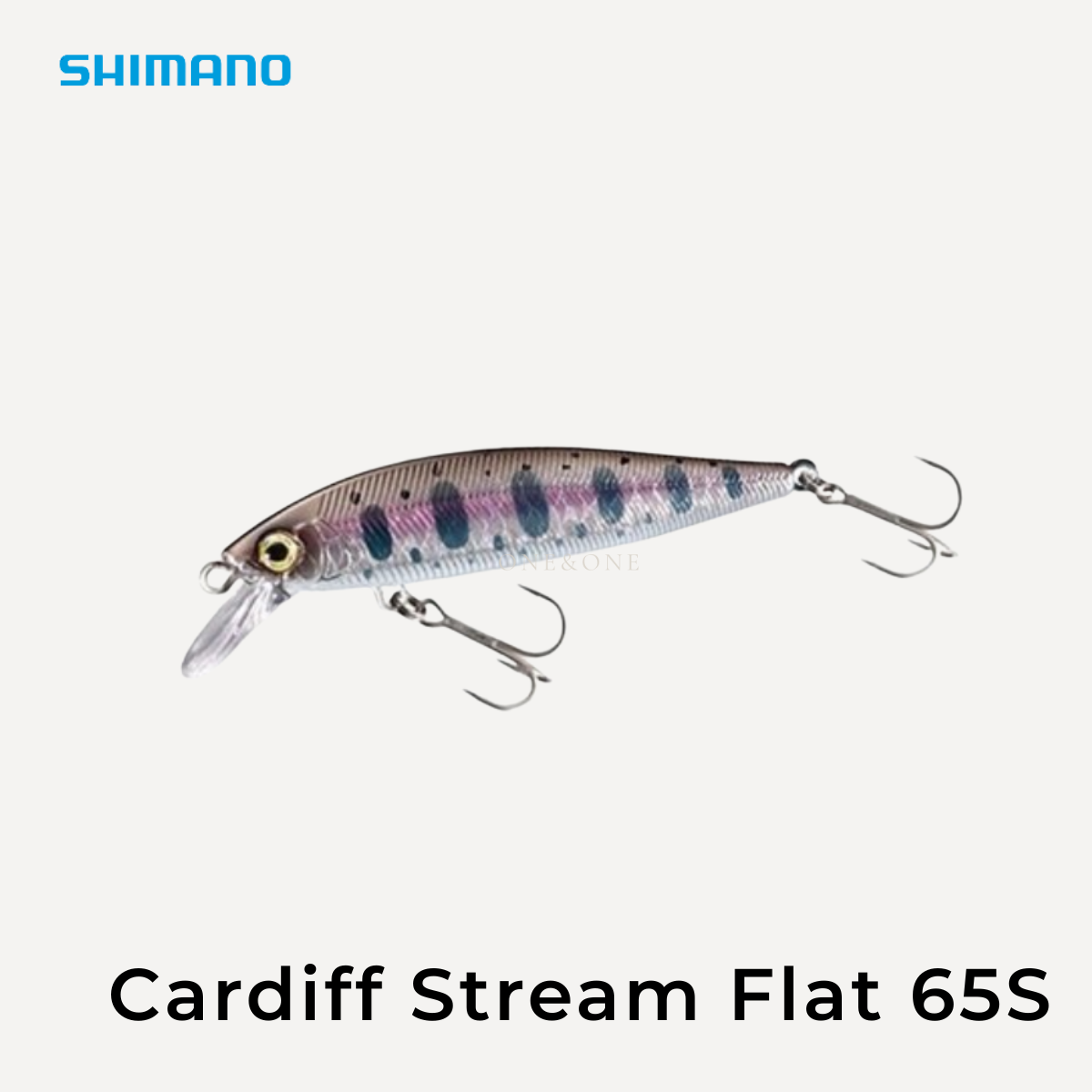 SHIMANO CARDIFF Stream Flat 65S 沉水米諾