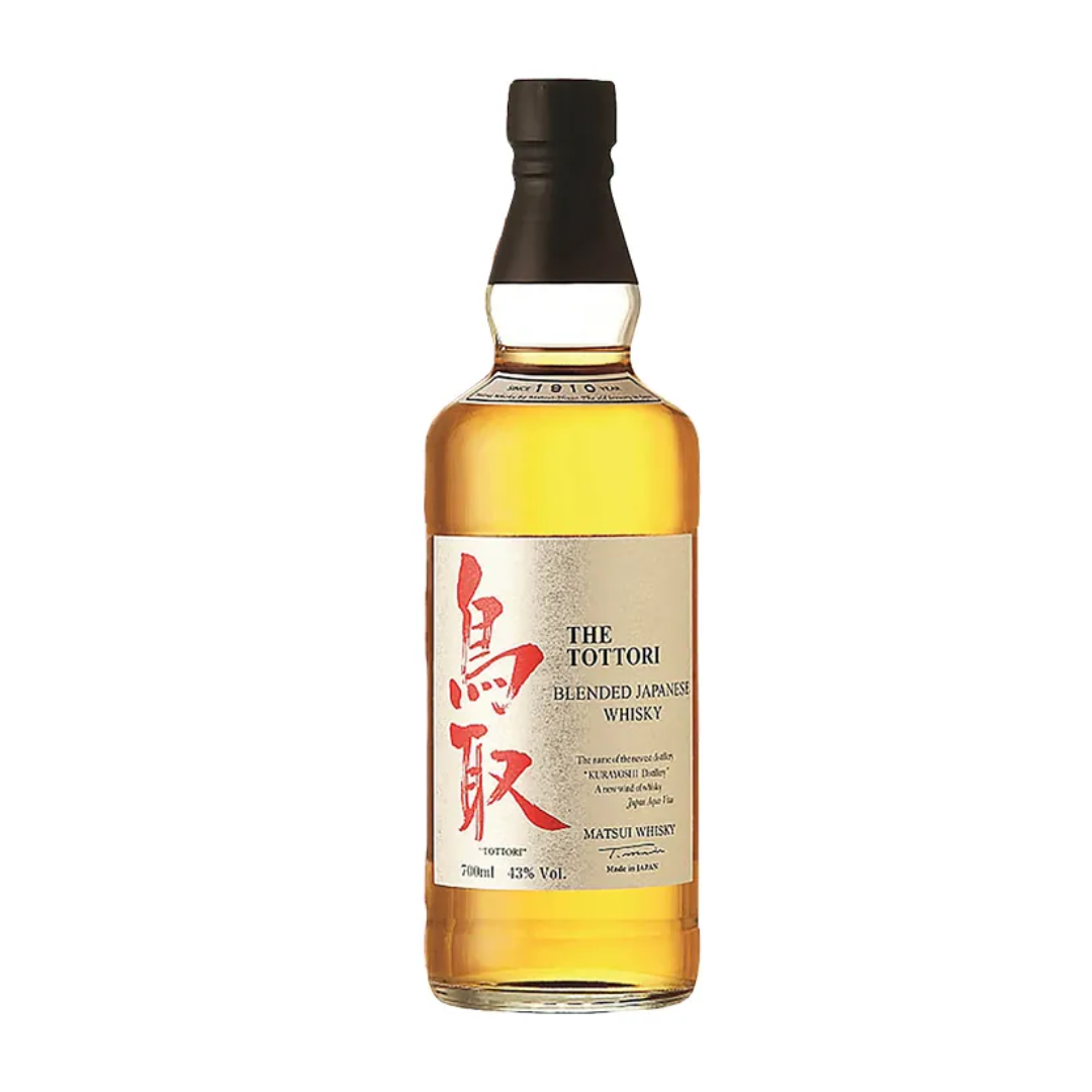 Tottori Blended Japanese Whisky 43% 鳥取日本調和威士忌 (紅色盒)