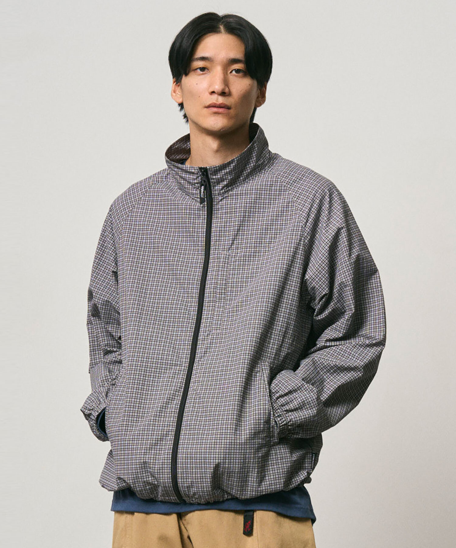 [GRAMICCI] MINI CHECK NYLON JACKET 外套