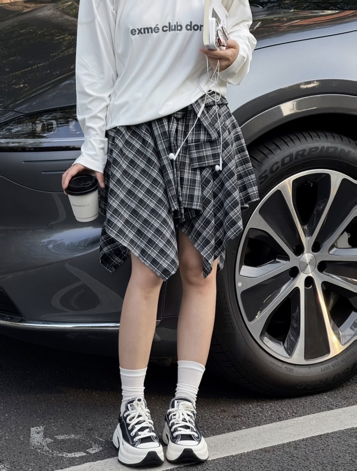 <卡寶同款✨>CONVERSE RUN STAR CRUSH 小鯊魚 厚底鞋 增高 Karina代言同款 黑色