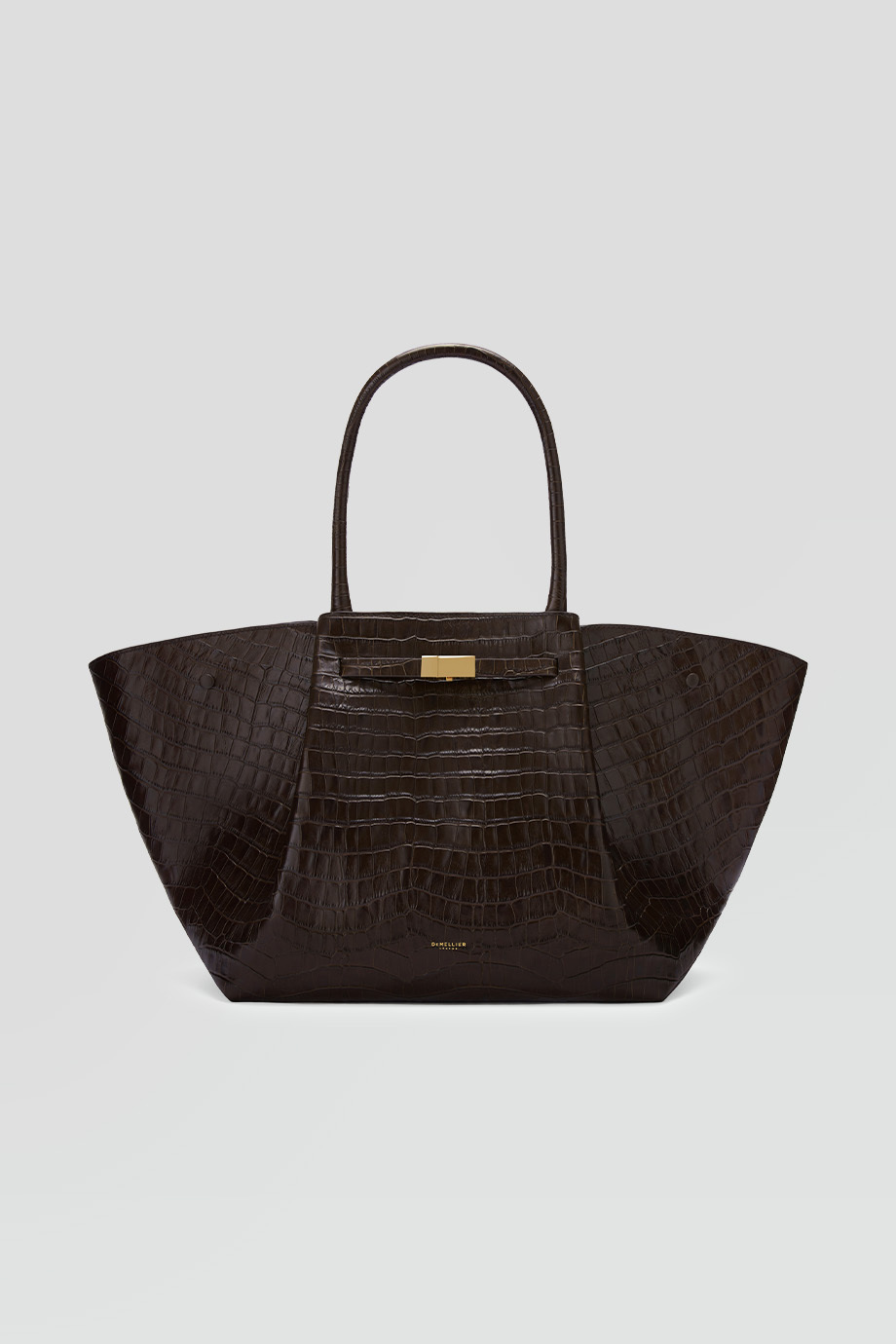 DeMellier｜NEW YORK 真皮壓紋金釦肩背包