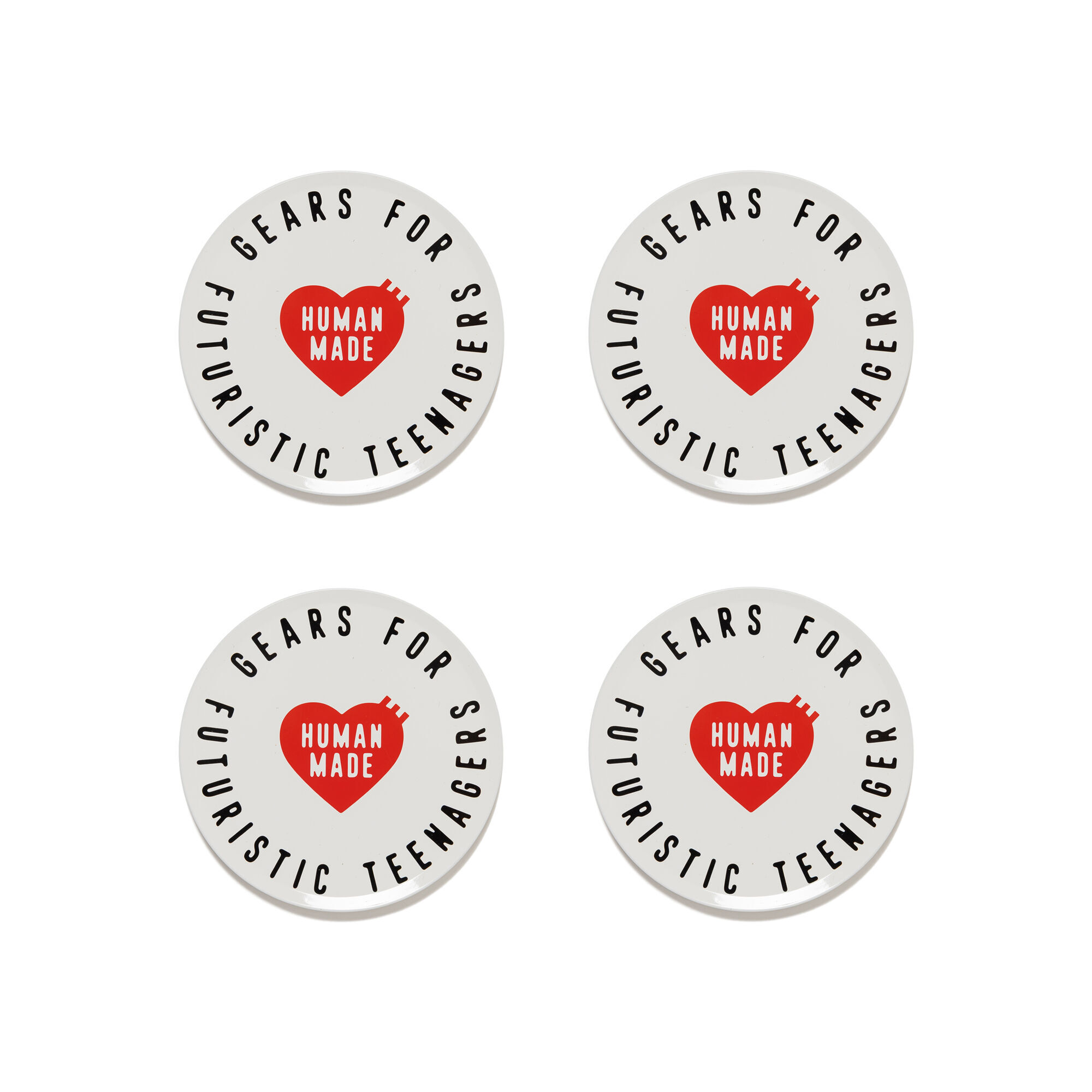 預購┃HUMAN MADE HEART COASTER SET 四入 杯墊