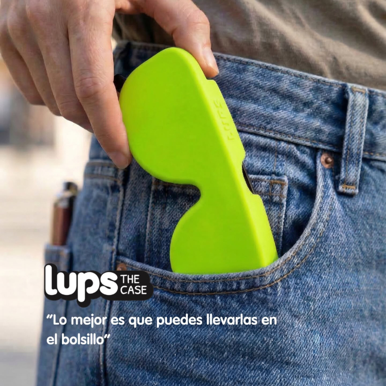 西班牙 Lups The Case 眼鏡墨鏡隨身保護套 開心果綠