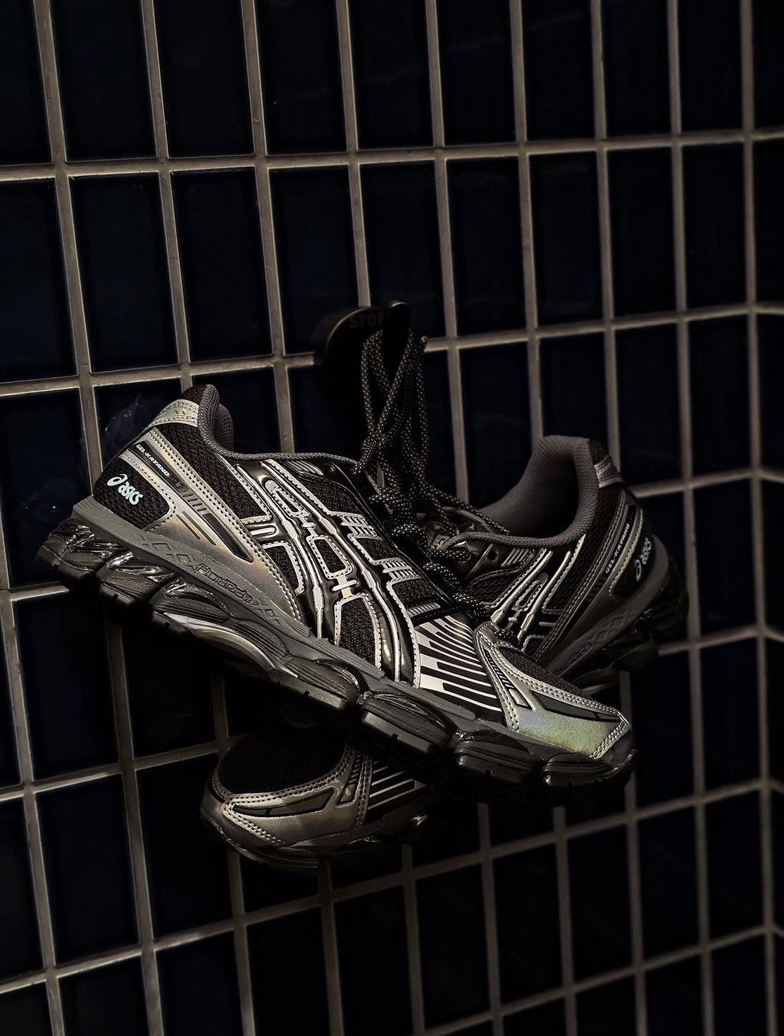 <不只有顏質🖤>GEL-KAYANO 12.1 black/pure sliver 男女中性款 運動休閒鞋 黑銀