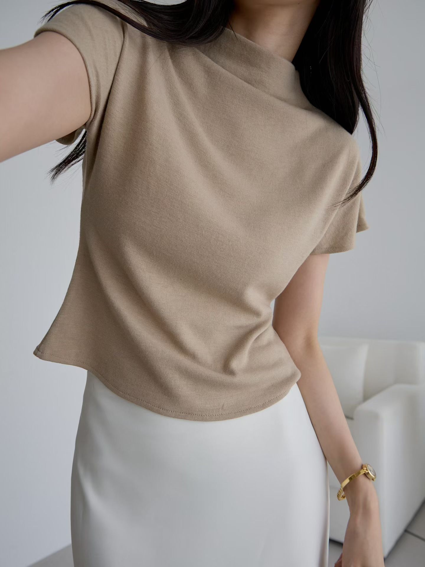 AB2694 Moc Angora Top