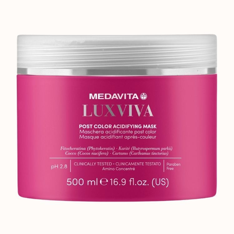 Medavita Luxviva Post Color Acidifying Mask 500ml