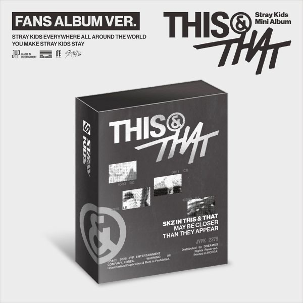 Stray Kids [ This & That ]  Fans album ver