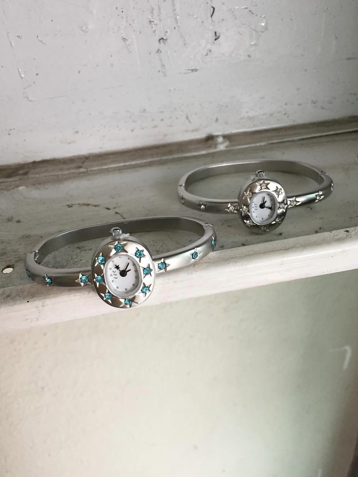 🇰🇷 eeespace BABE STAR WATCH 星星排鑽 腕錶 手錶 飾品 配件 / 預購