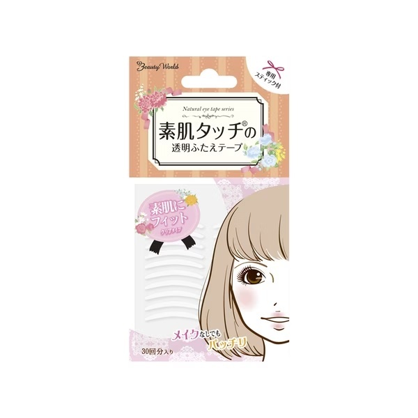 【Beauty World】素肌美人雙眼皮貼/透明30回入