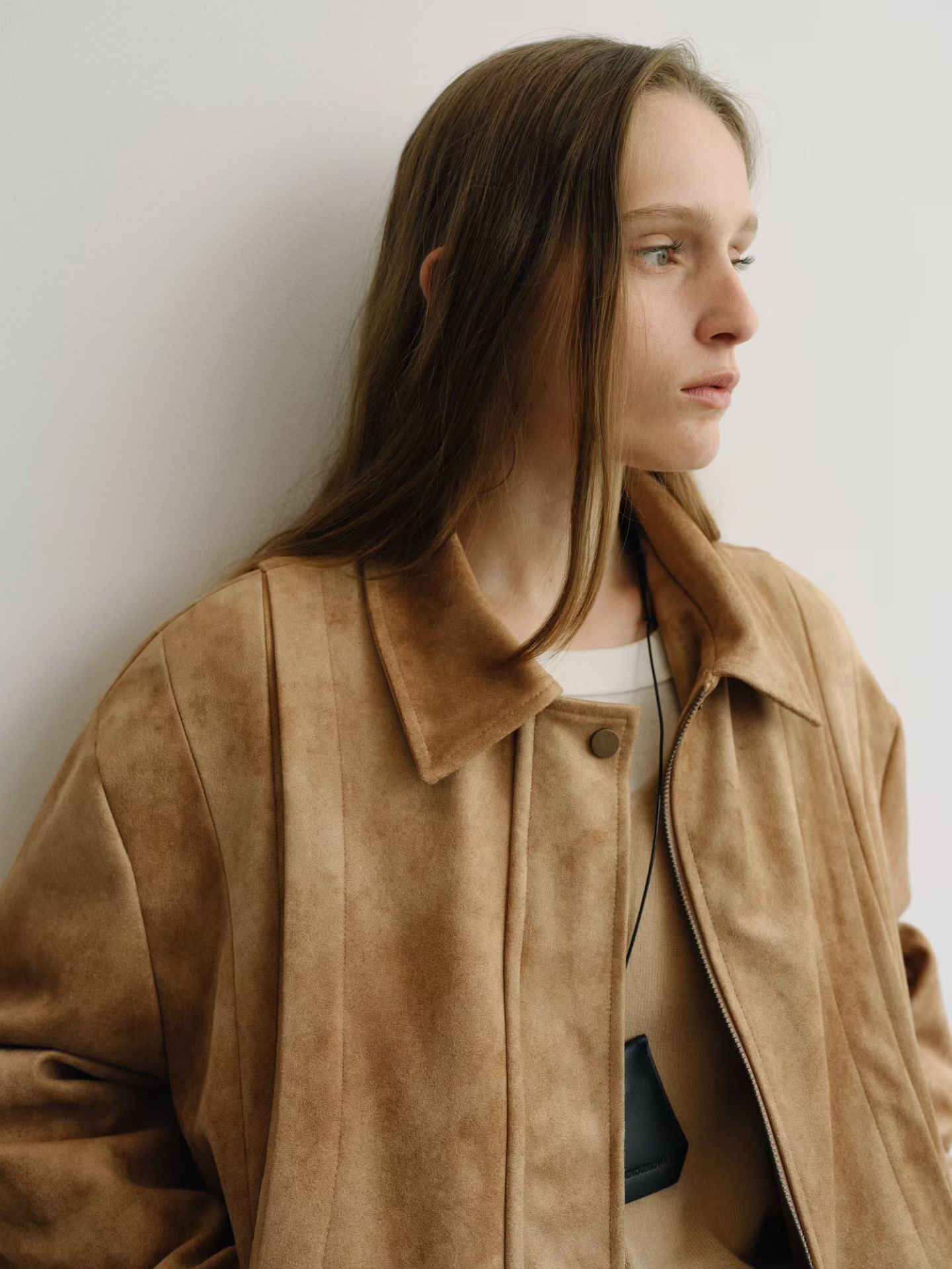 AB2699 suede bomber JK