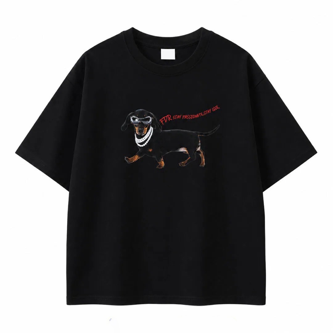 『RB』 墨鏡臘腸涼感短T