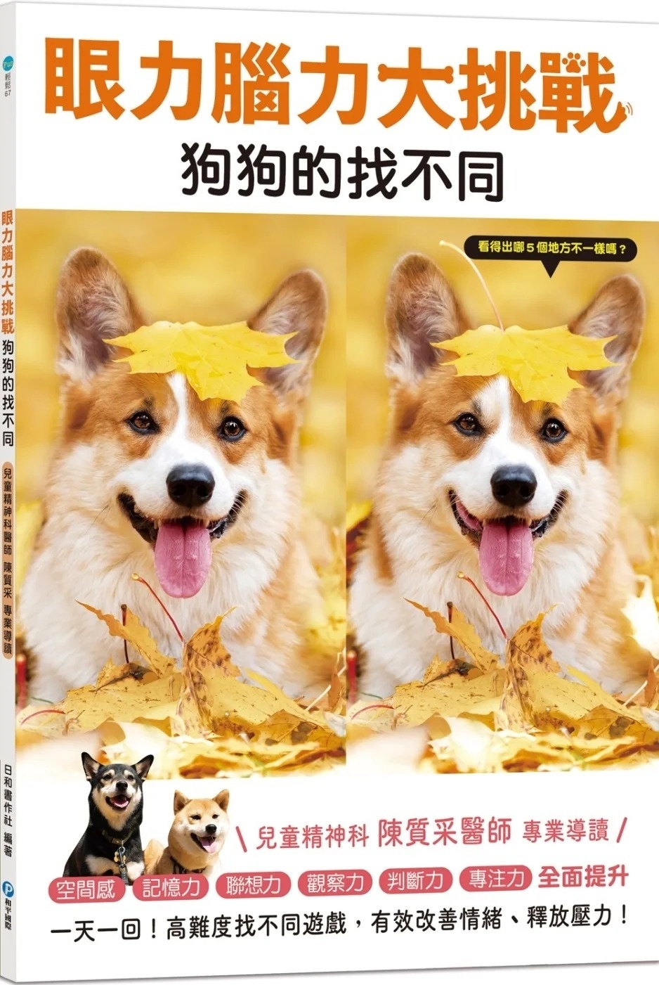 眼力腦力大挑戰：狗狗的找不同