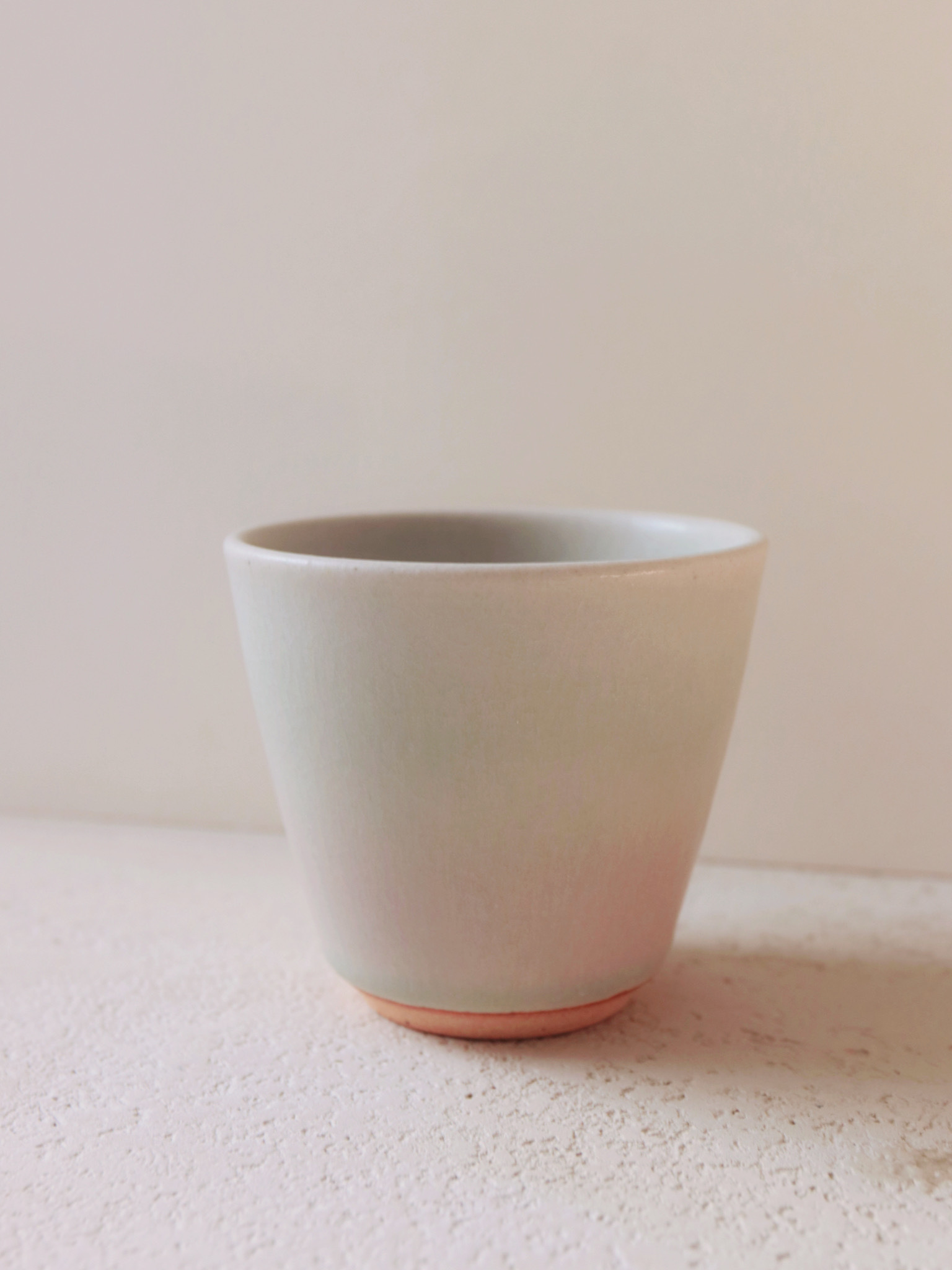 陶工房 三寿 白夕陽 茶/酒 杯