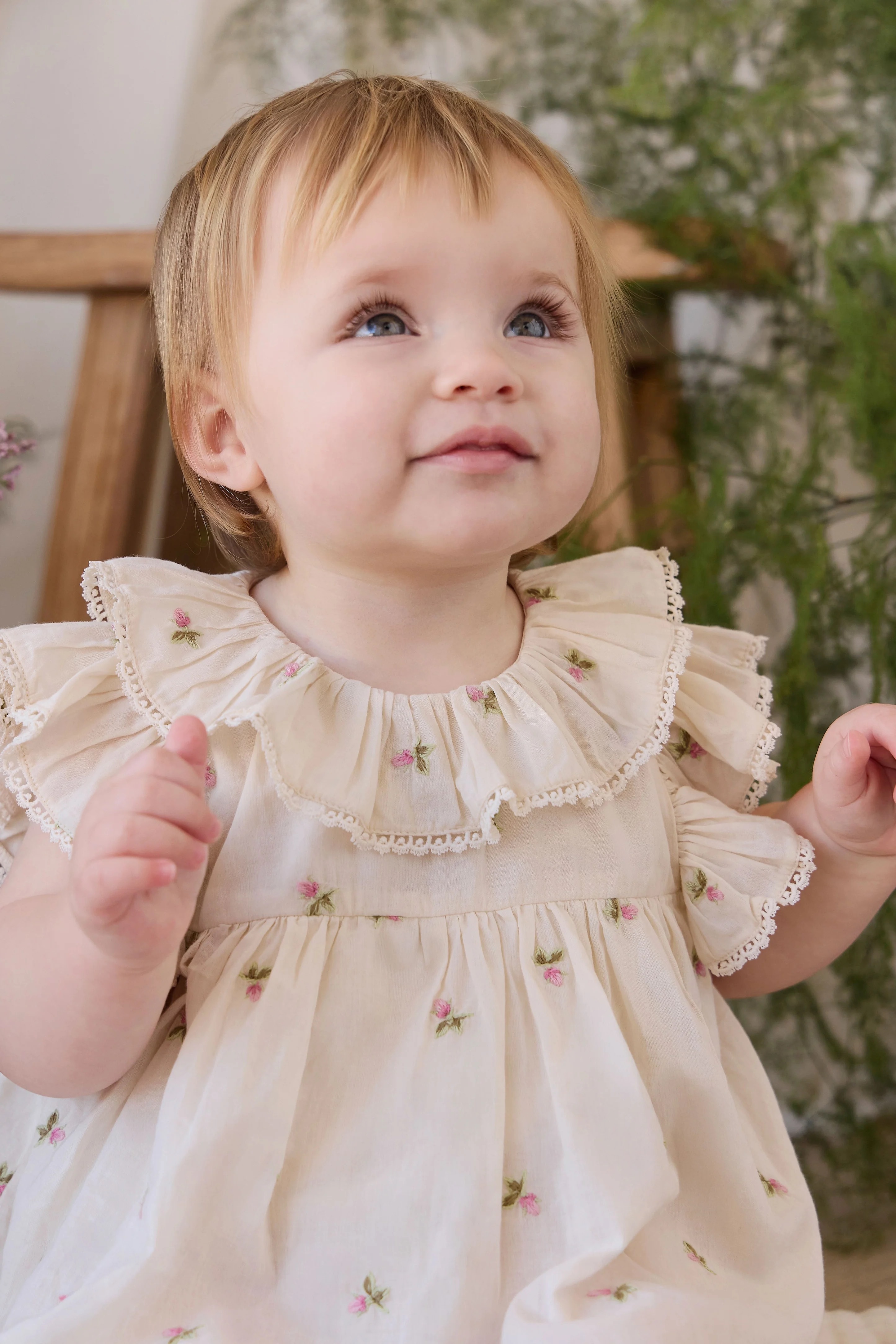 【預購】JAMIE KAY -Organic Cotton Cecile Playsuit（Justine Orchid）
