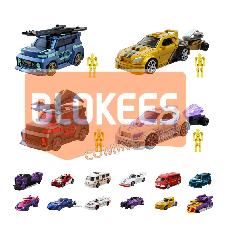 [預訂] Blokees [布魯可積木車] 原創積木車 01 (盲盒) (一套6款)