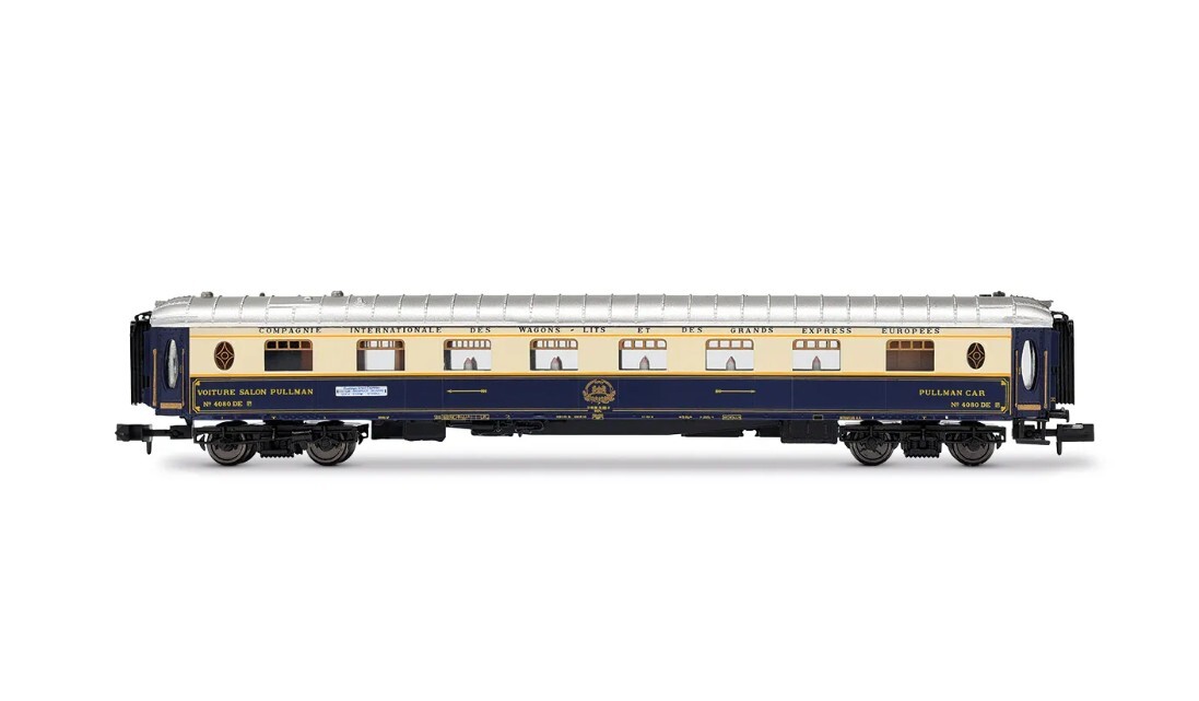 Arnold HN4522 N scale Intraflug/CIWL, 6-unit pack of "50 years of Nostalgie-Istanbul-Orient-Express", 1976