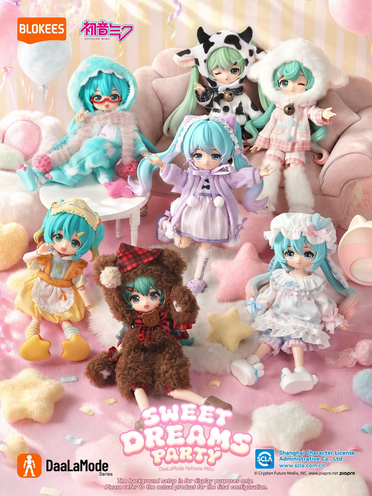 [預訂] Blokees [綺遇版] 初音未來 -睡衣主題- (盲盒) (一套6款)