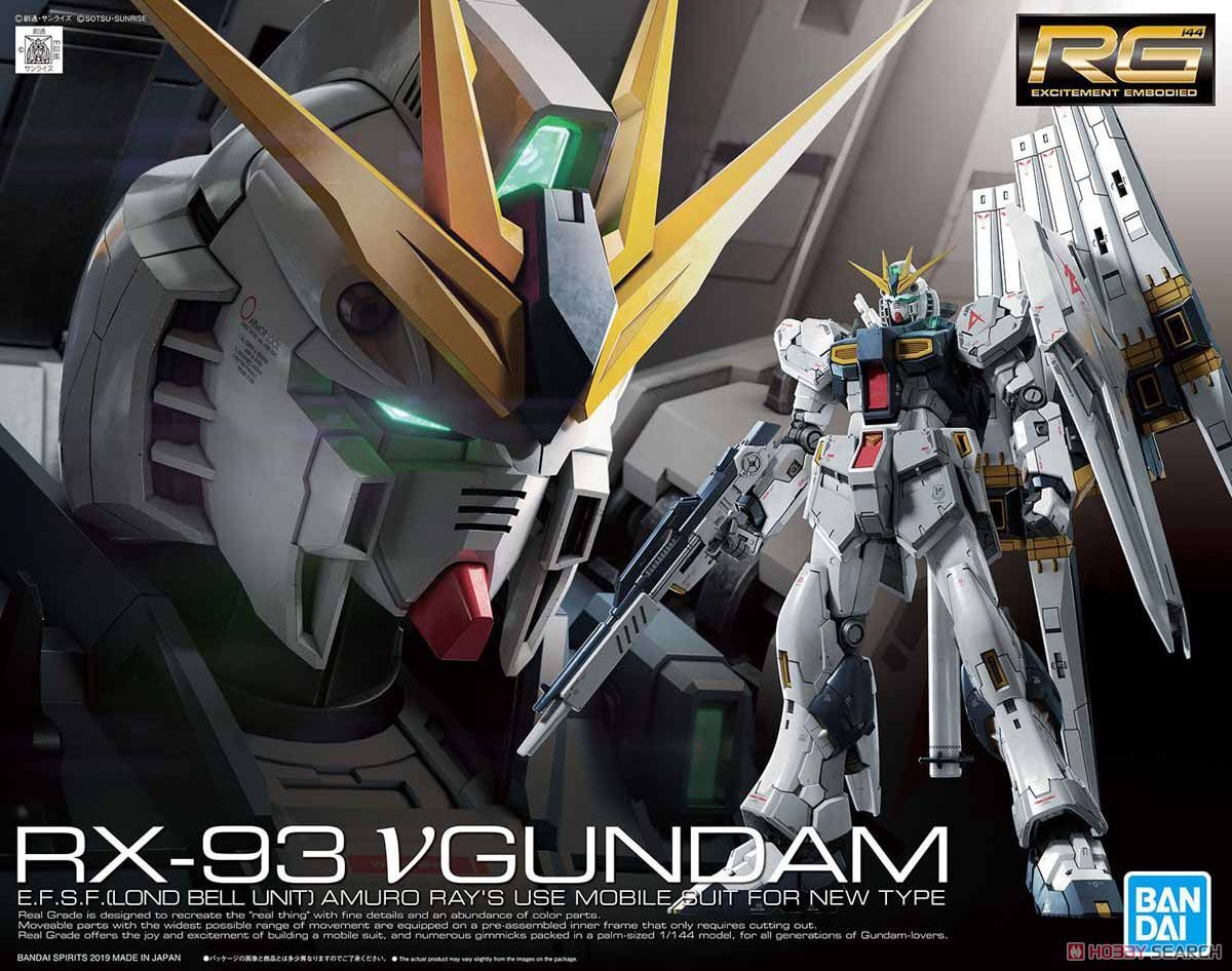 萬代 RG 1/144 #32 RX-93 NU 牛 鋼彈 組裝模型