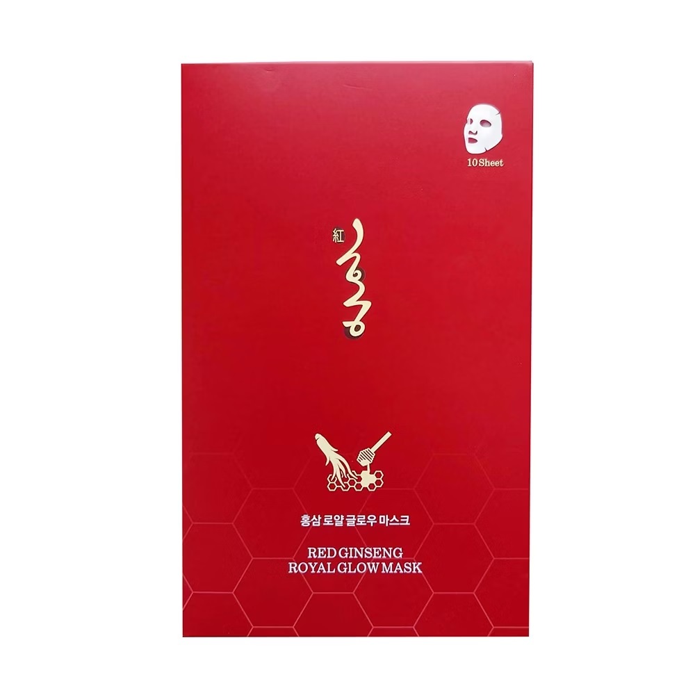 【Hong紅蔘】蜂王乳緊緻彈力面膜 (10入)