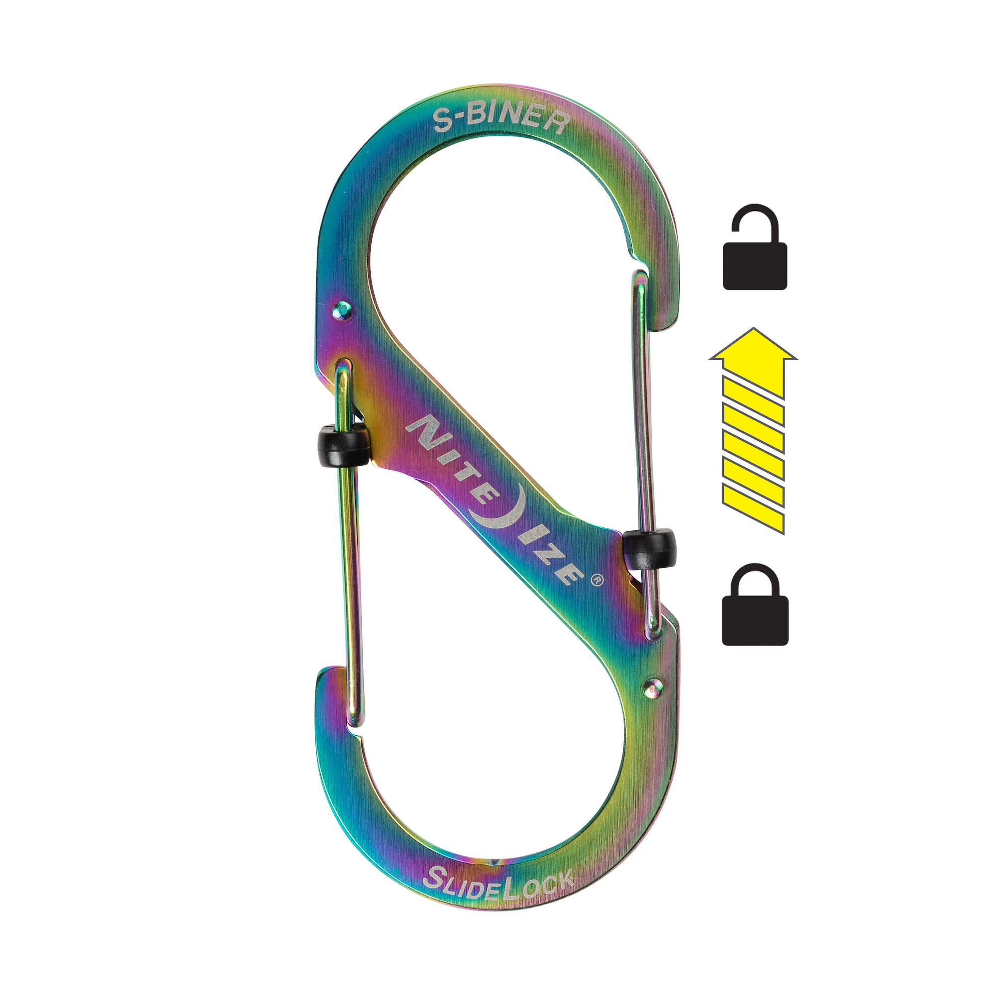 Nite Ize S-Biner® SlideLock® Stainless Steel