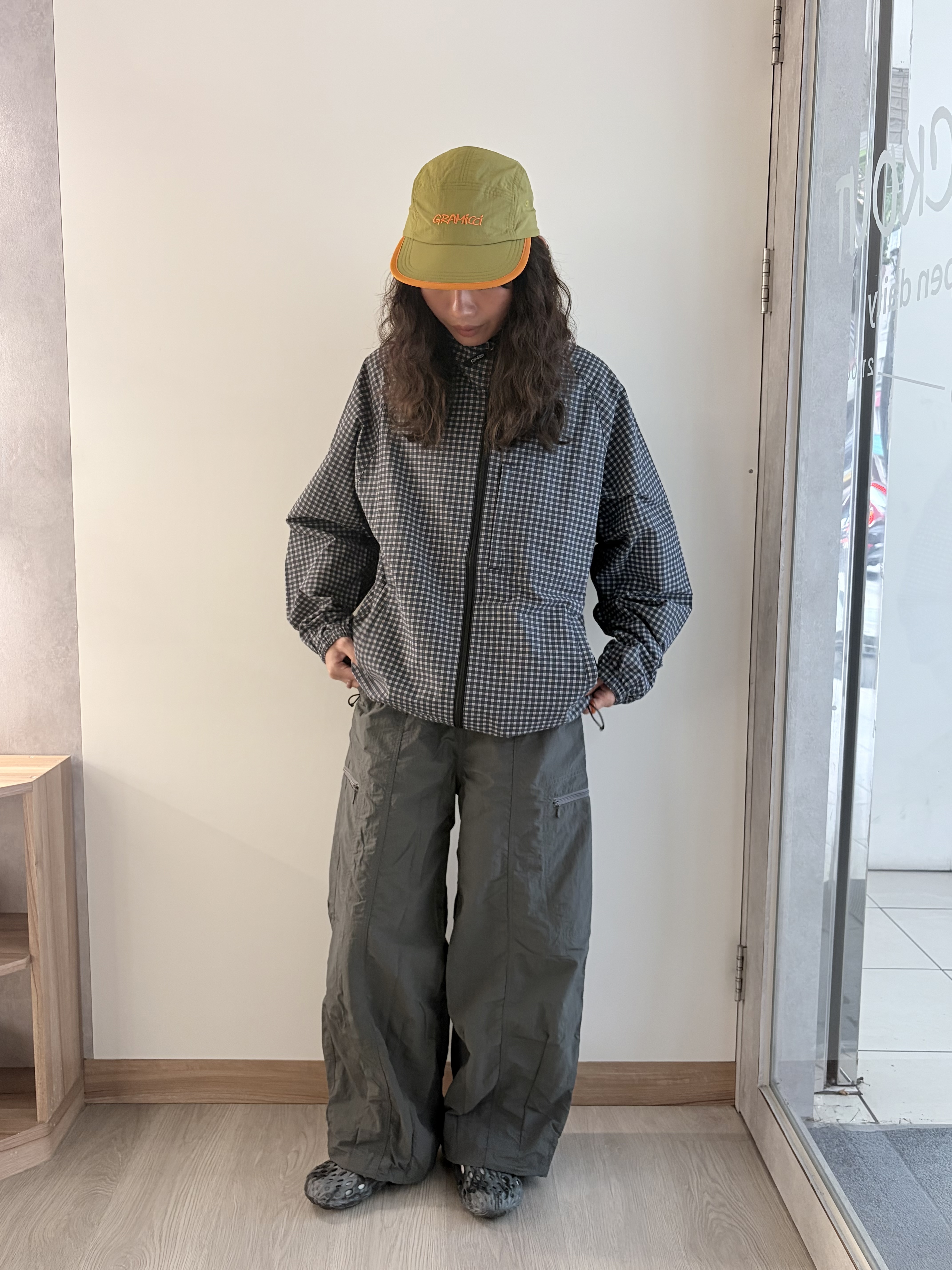 Gramicci MINI CHECK NYLON JACKET 外套 G6FM-J013