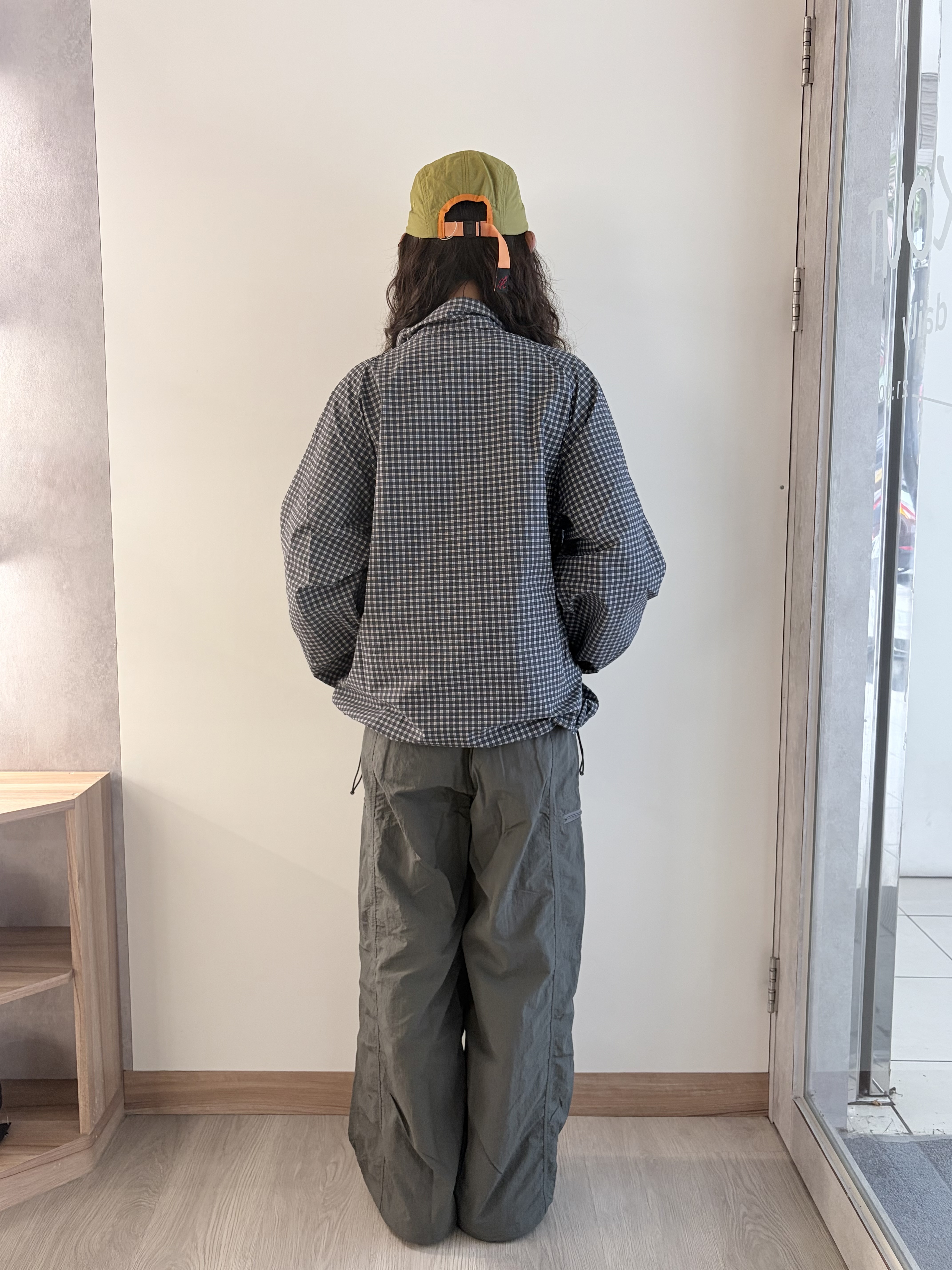 Gramicci MINI CHECK NYLON JACKET 外套 G6FM-J013