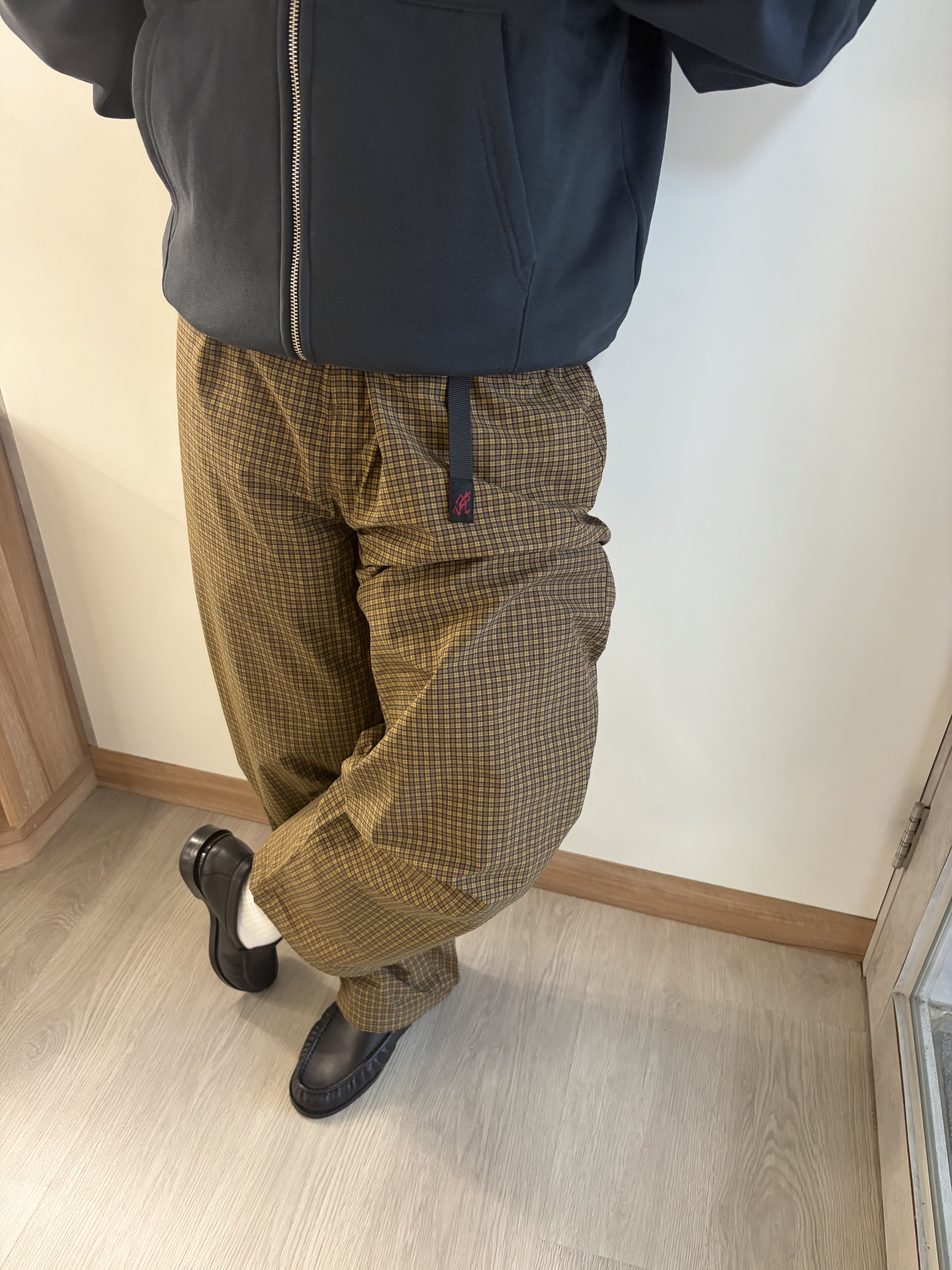 Gramicci MINI CHECK NYLON PANT 長褲 G6FM-P015