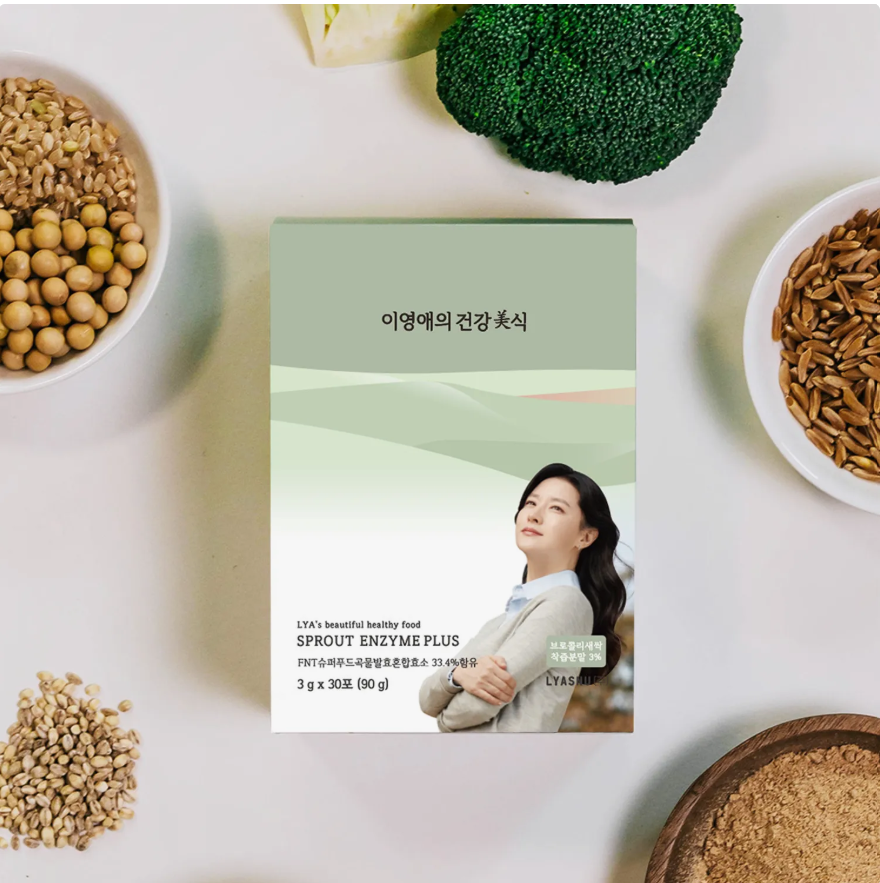 李英愛的健康美食 -  新芽酵素 PLUS (30 支) (西蘭花味)