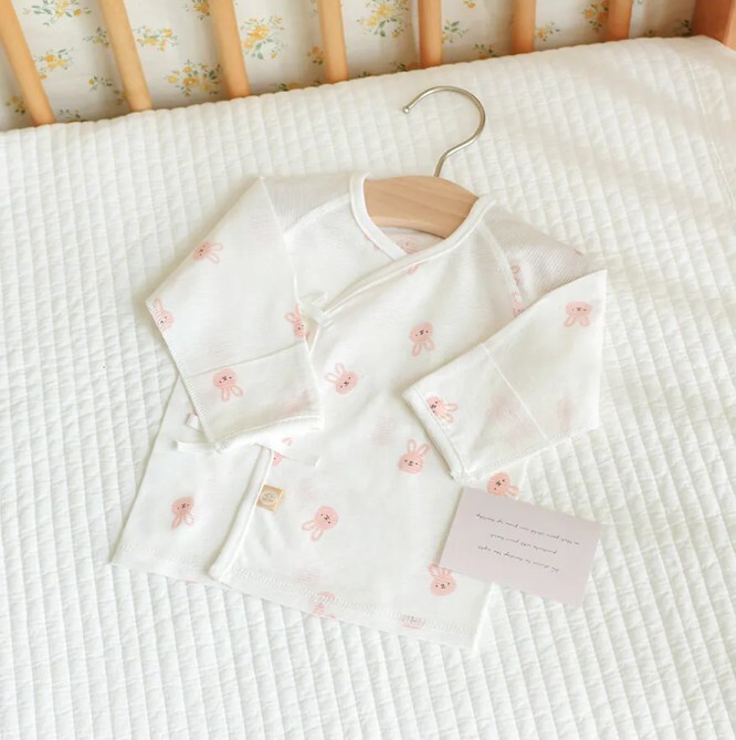 【BABY & I】Korea Summer Newborn Wrap Top (Bunny) 34x23cm