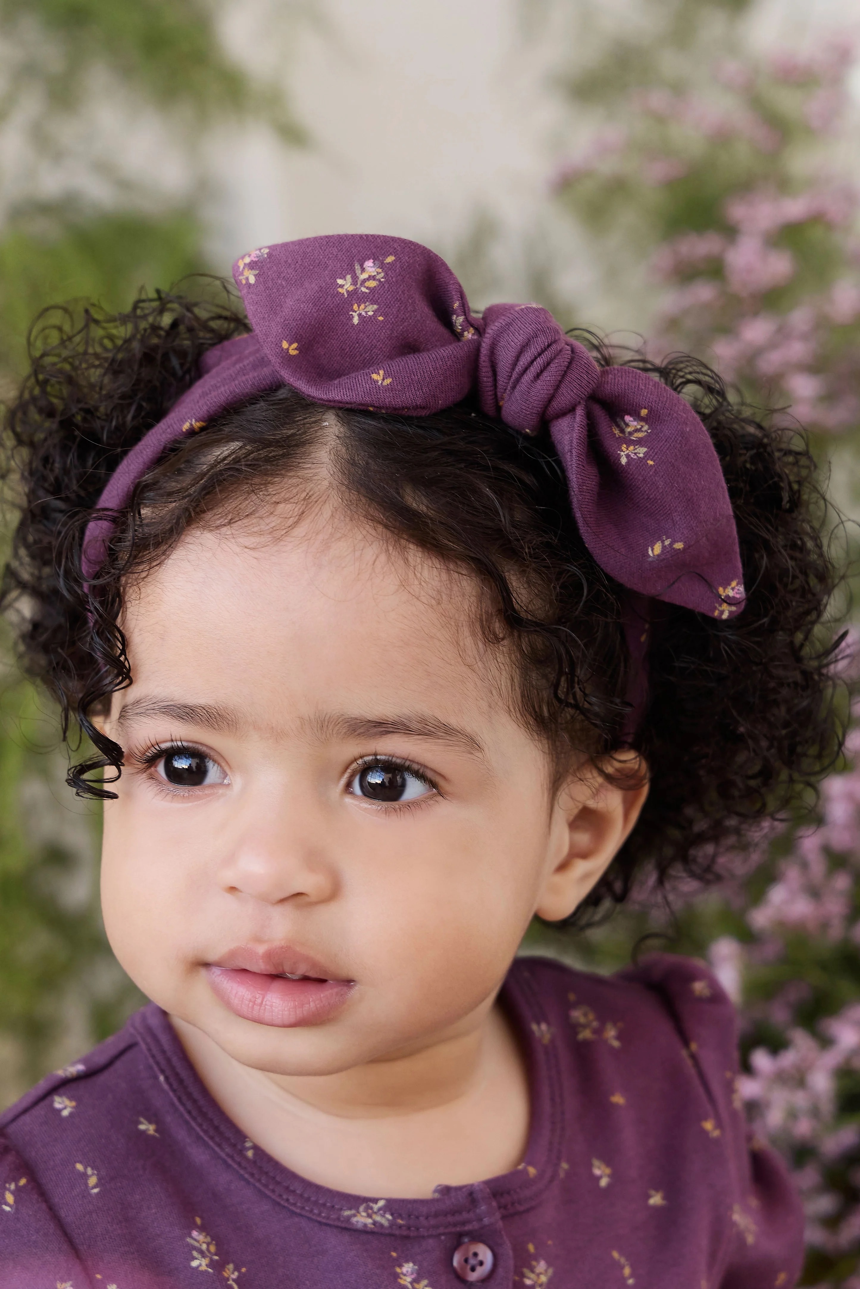 【預購】JAMIE KAY -Organic Cotton Headband（Dina Fig）