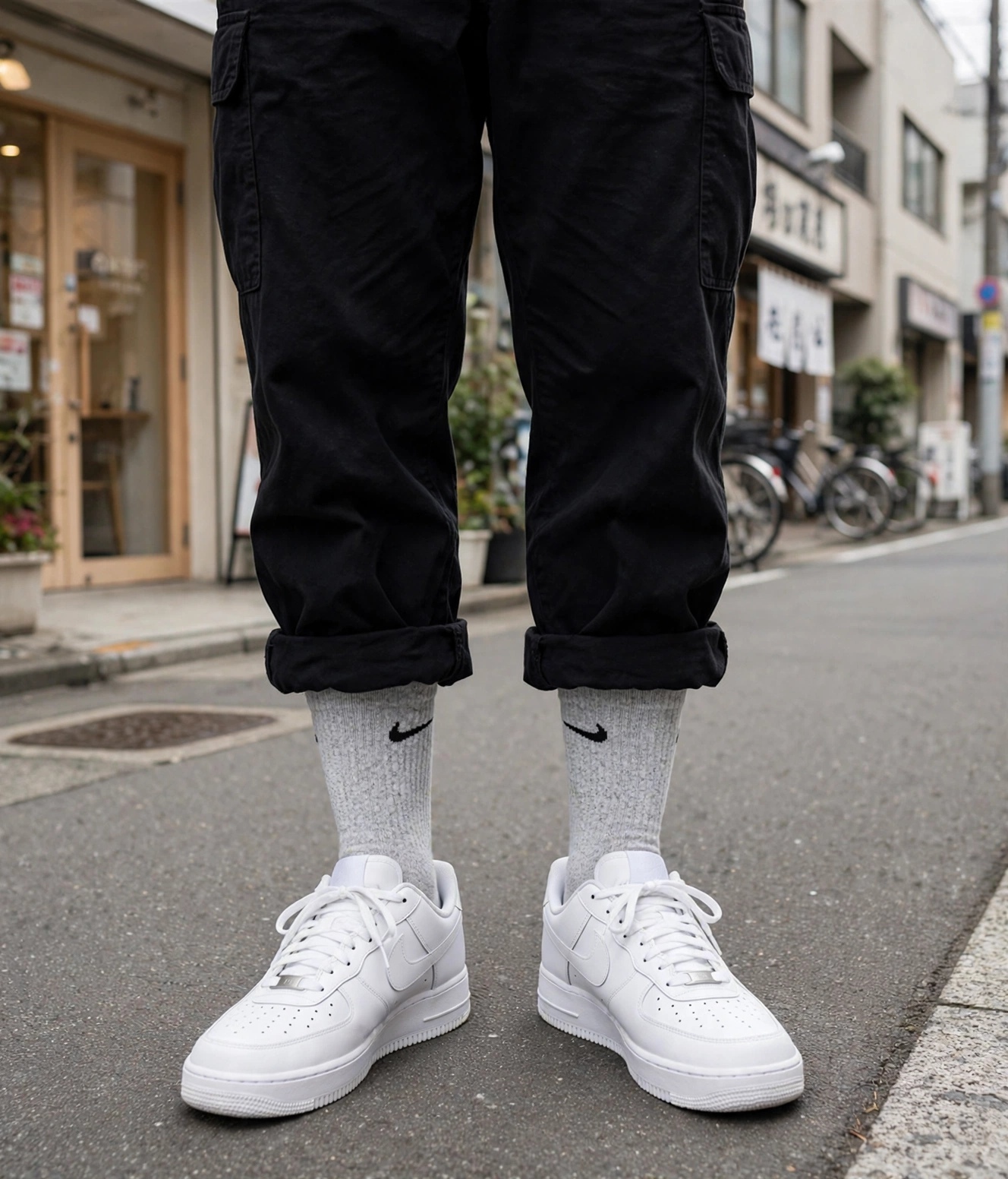 Nike Cushioned Crew Socks 三色高筒厚底運動襪一組(三雙入) (SX4508-965)
