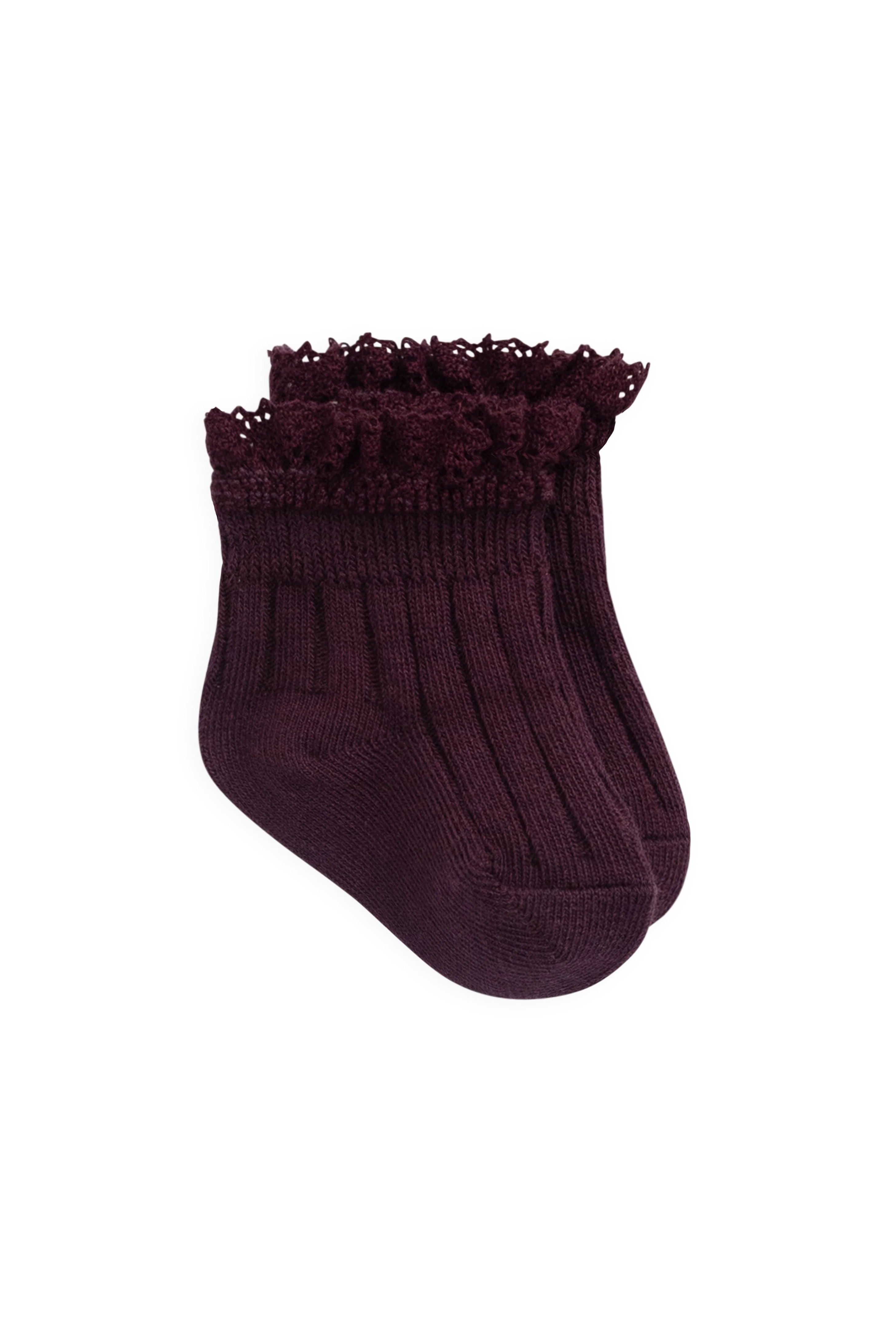 【預購】JAMIE KAY - Emily Ankle Sock（Fig）