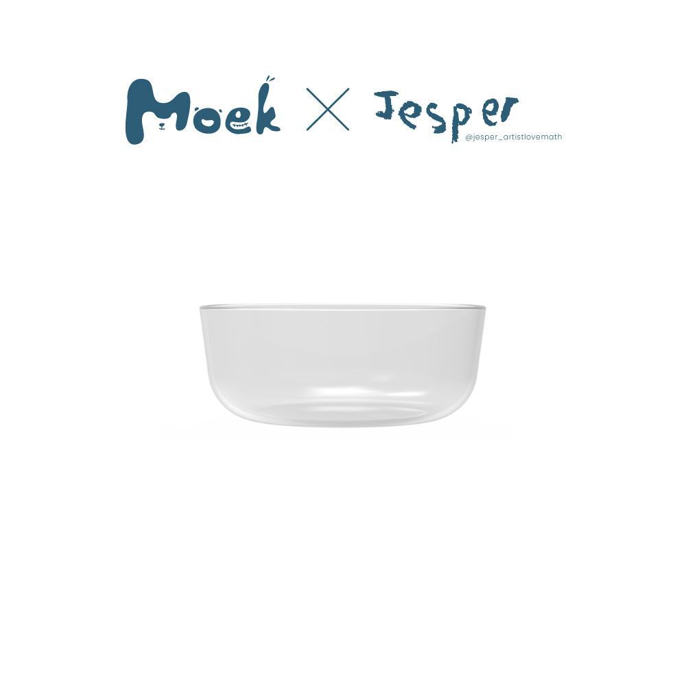 水晶小粥碗Essten™外殼 (不含上蓋及不鏽鋼內碗)∣ Moek X Jesper
