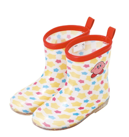 【Skater】Rain Boots - Kirby of the stars (17 cm)