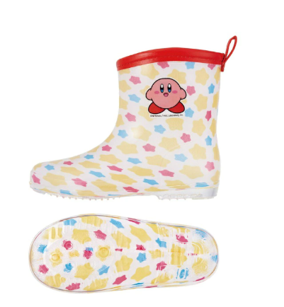 【Skater】Rain Boots - Kirby of the stars (17 cm)