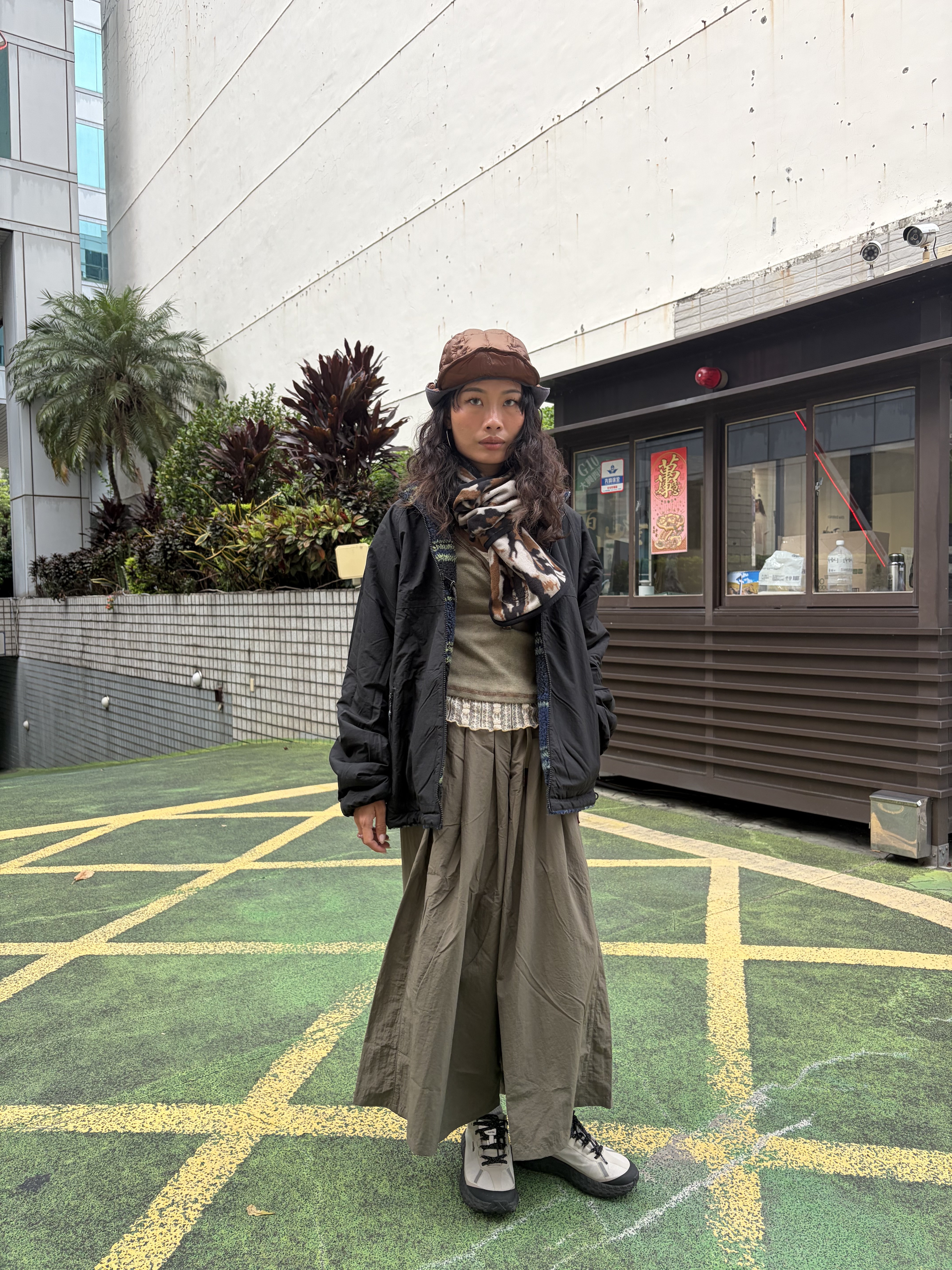 Gramicci REVERSIBLE SHERPA PLAID JACKET 雙面外套 G6FM-J060