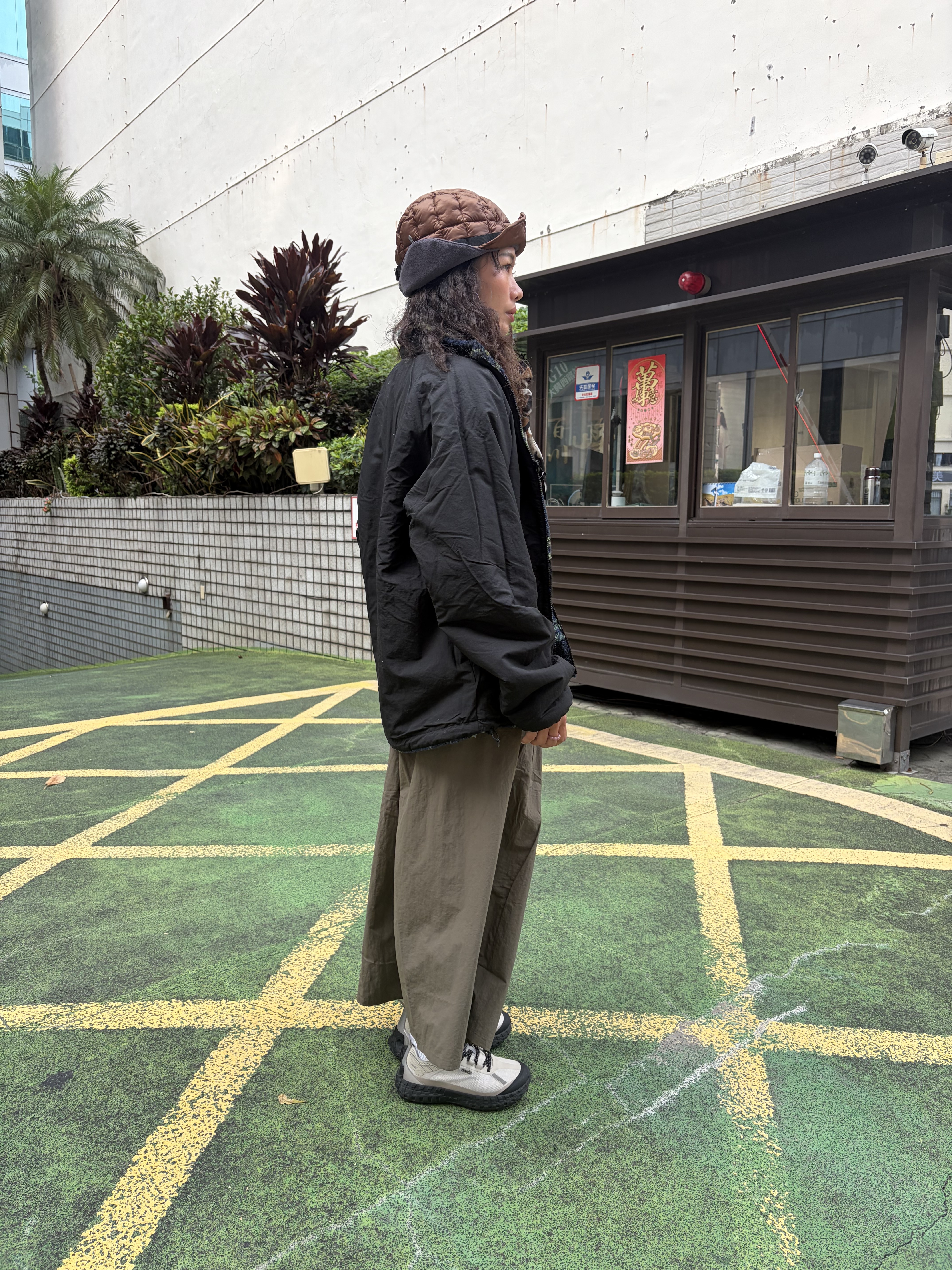 Gramicci REVERSIBLE SHERPA PLAID JACKET 雙面外套 G6FM-J060
