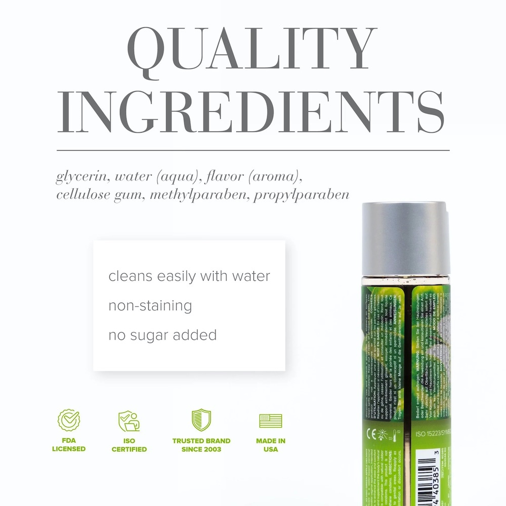 System Jo H2O 青蘋果味可食用水性潤滑劑 30ml
